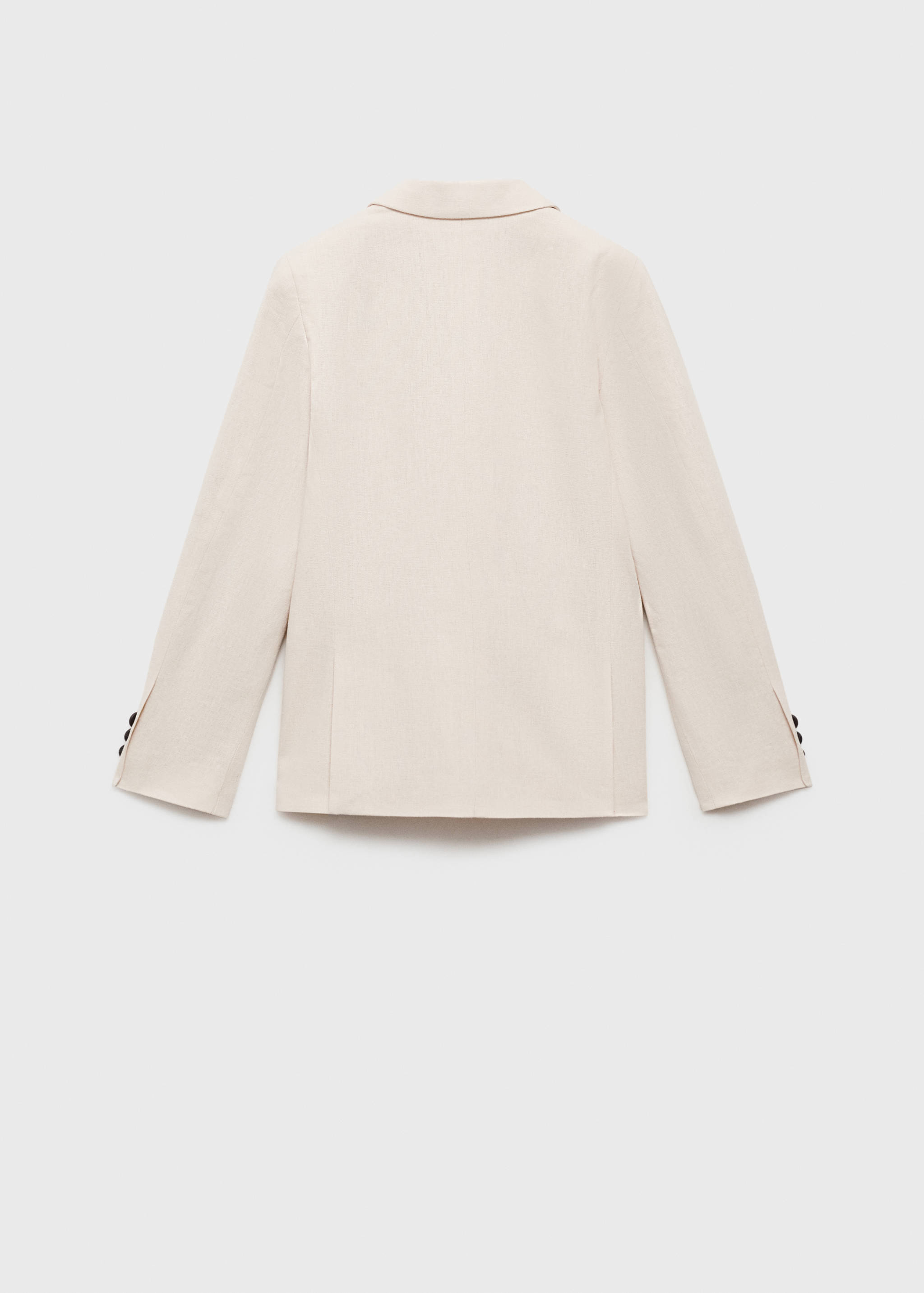 Americana traje lino - Reverso del artículo