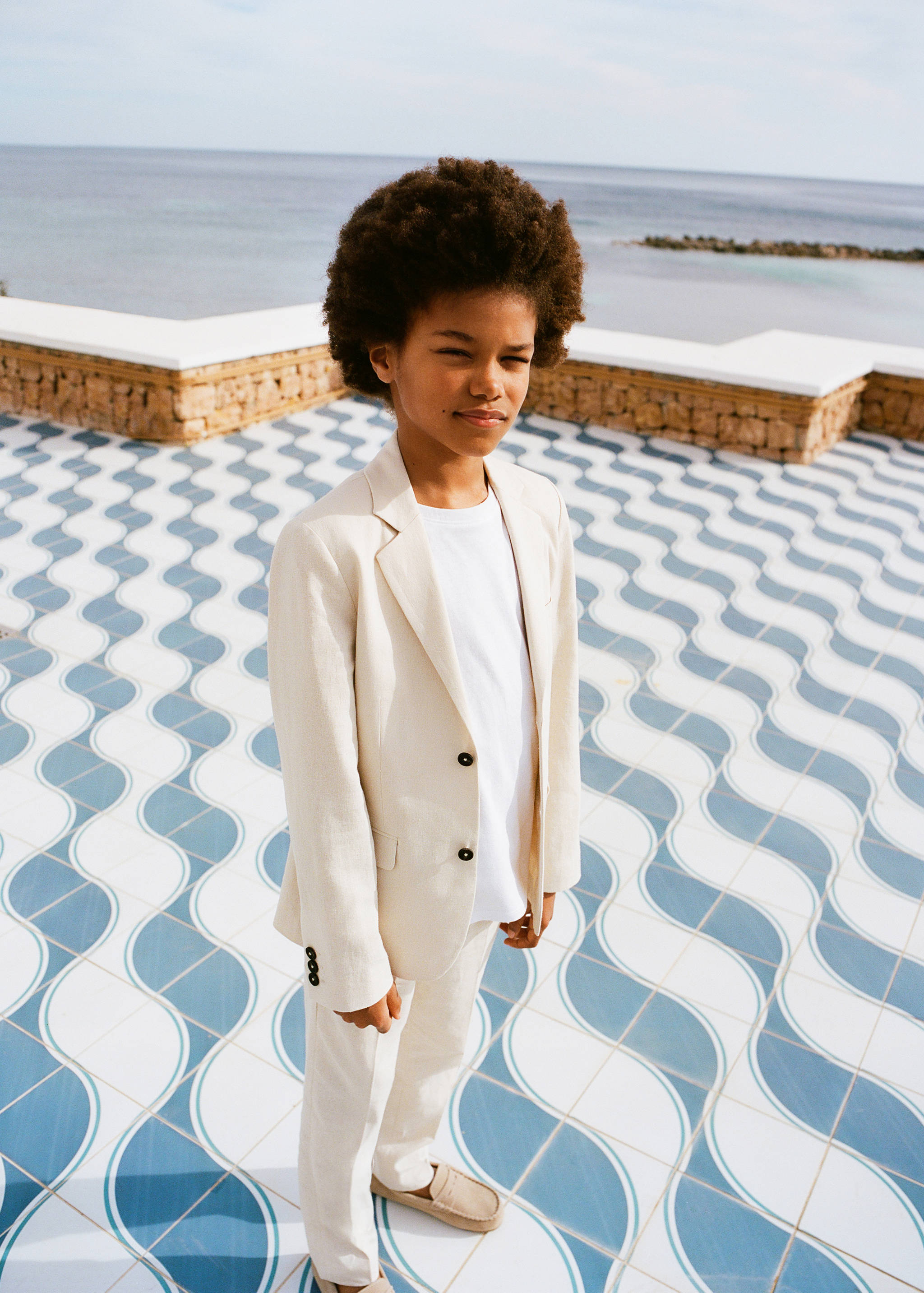 Linen suit jacket - Details of the article 5