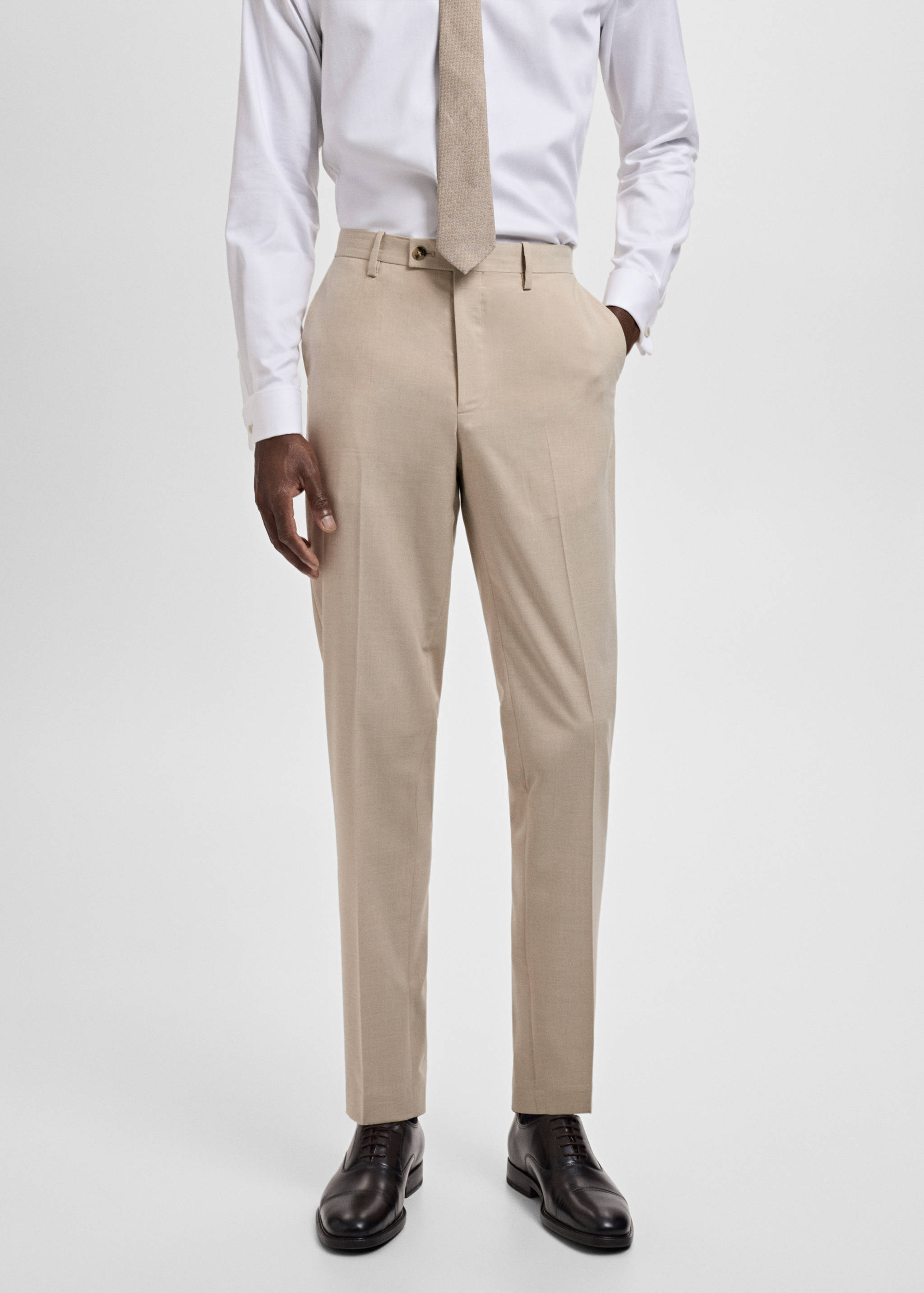 Pantalon costume Milán slim-fit - Plan moyen