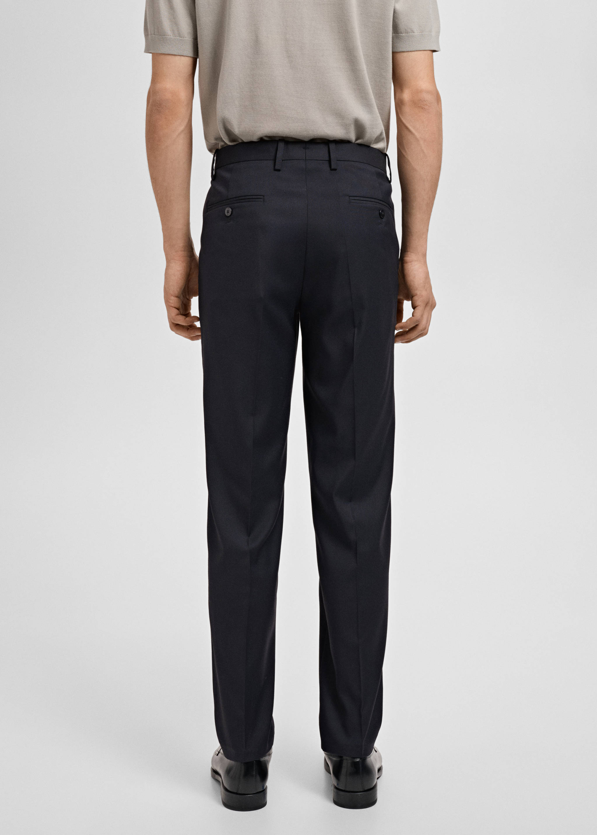 Monaco slim-fit suit pants - Reverse of the article