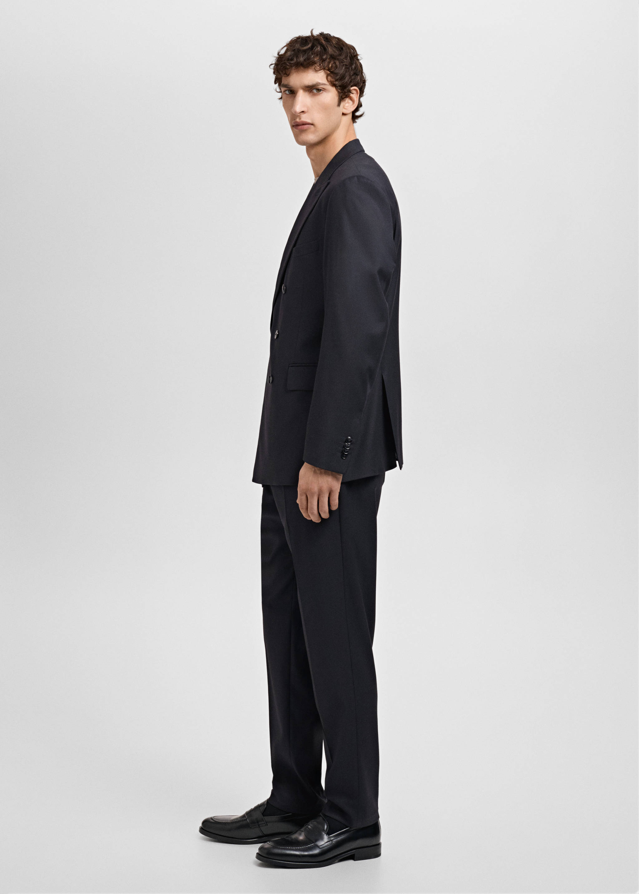 Monaco slim-fit suit pants - Details of the article 2