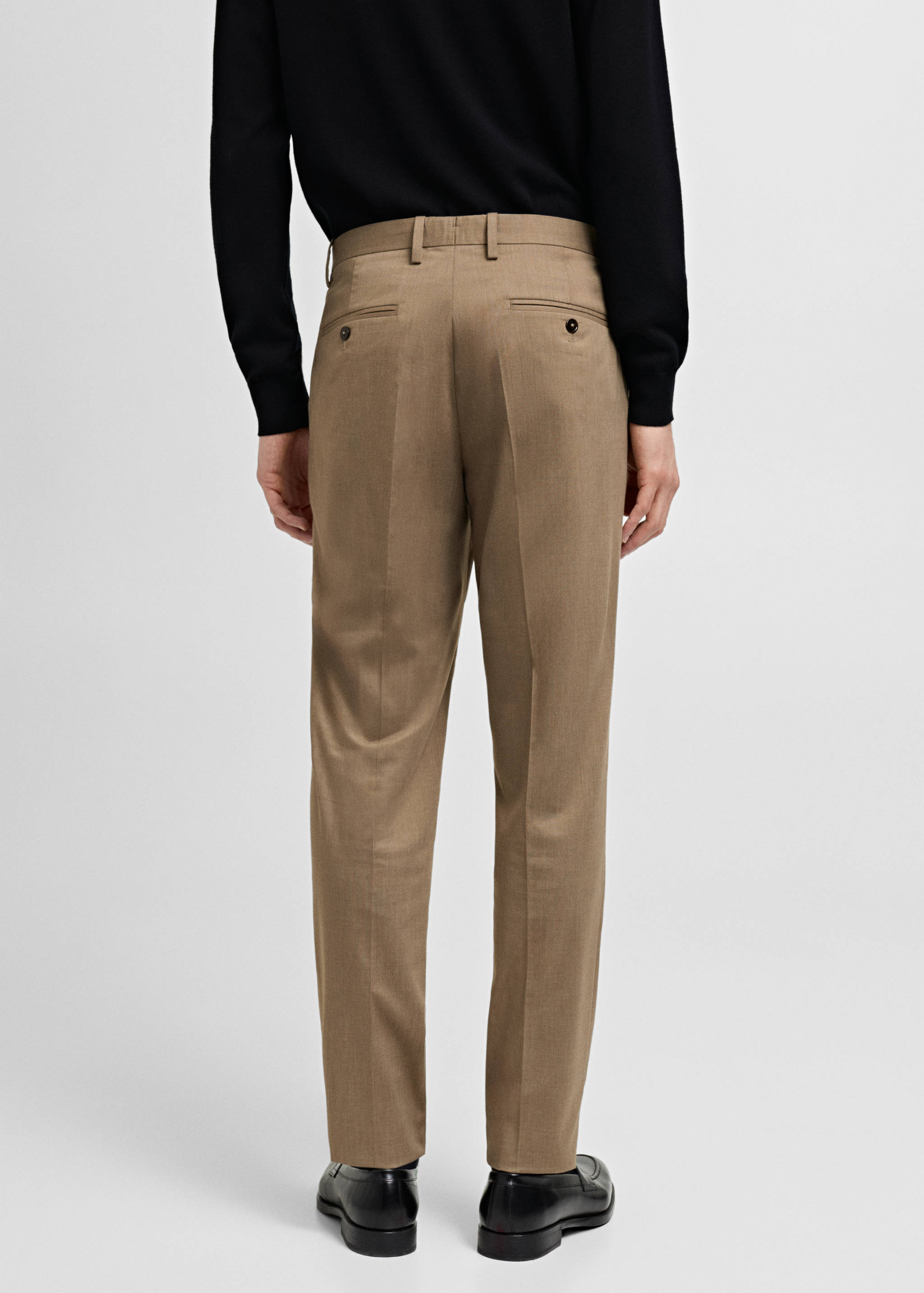 Monaco slim-fit suit pants - Reverse of the article