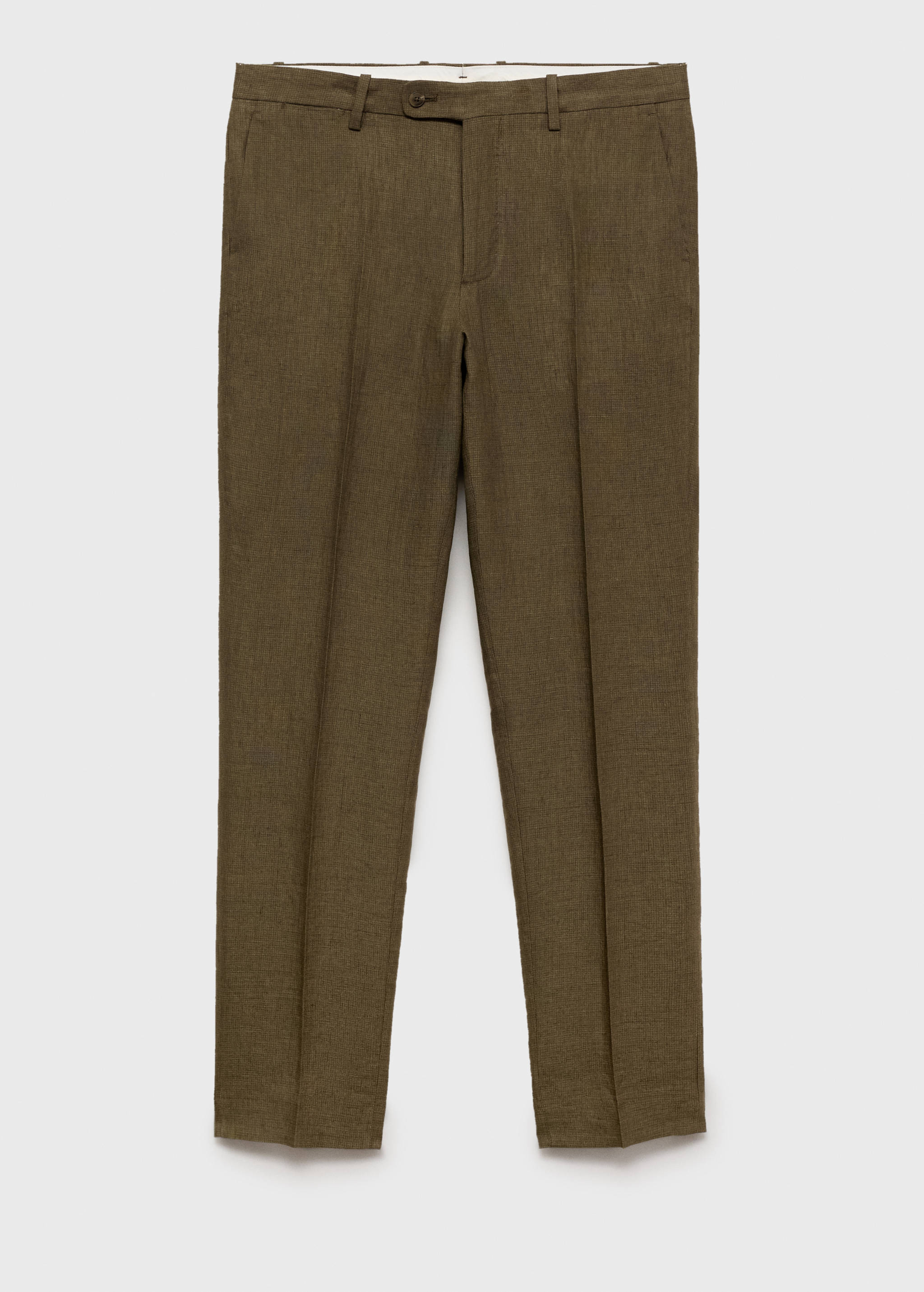 Amalfi 100% linen slim-fit suit trousers - Article without model