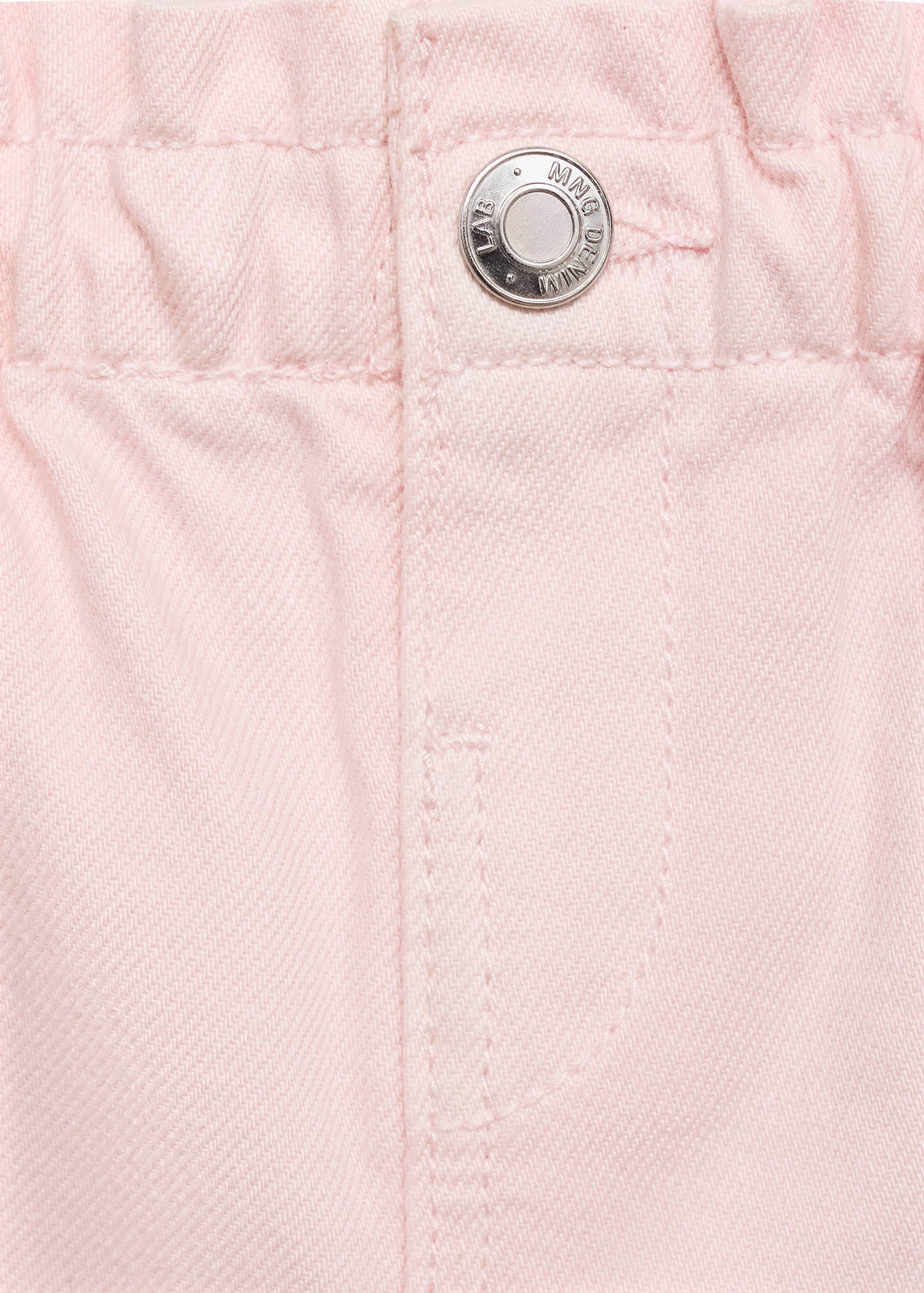 Denim paperbag shorts - Details of the article 8