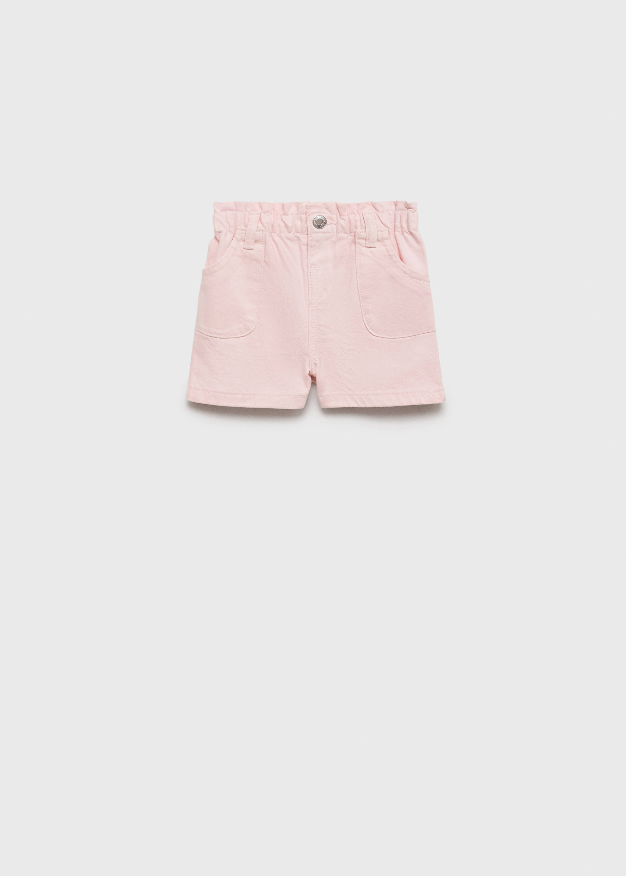 Short denim paperbag - Articolo senza modello
