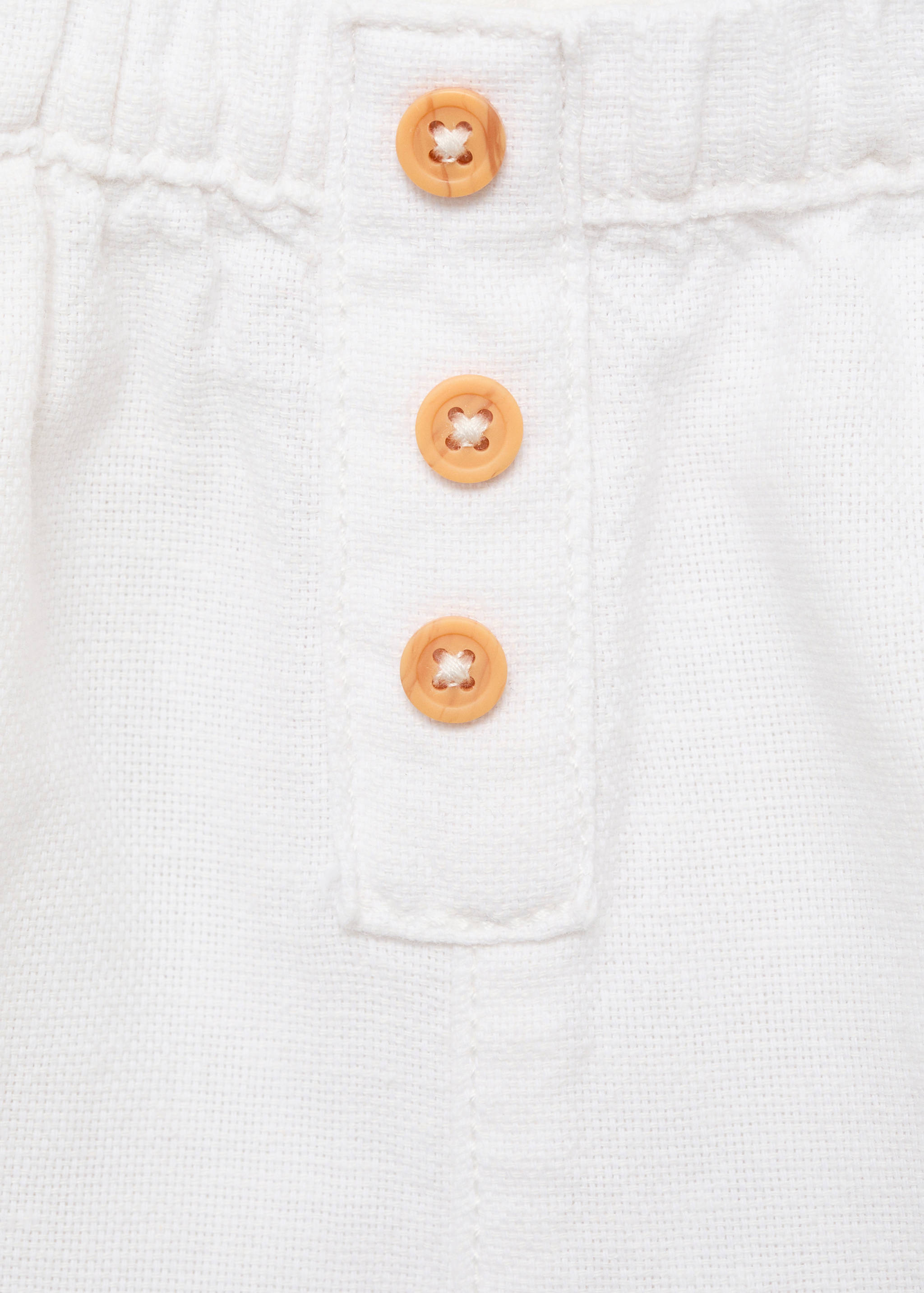 Cotton linen shorts - Details of the article 8