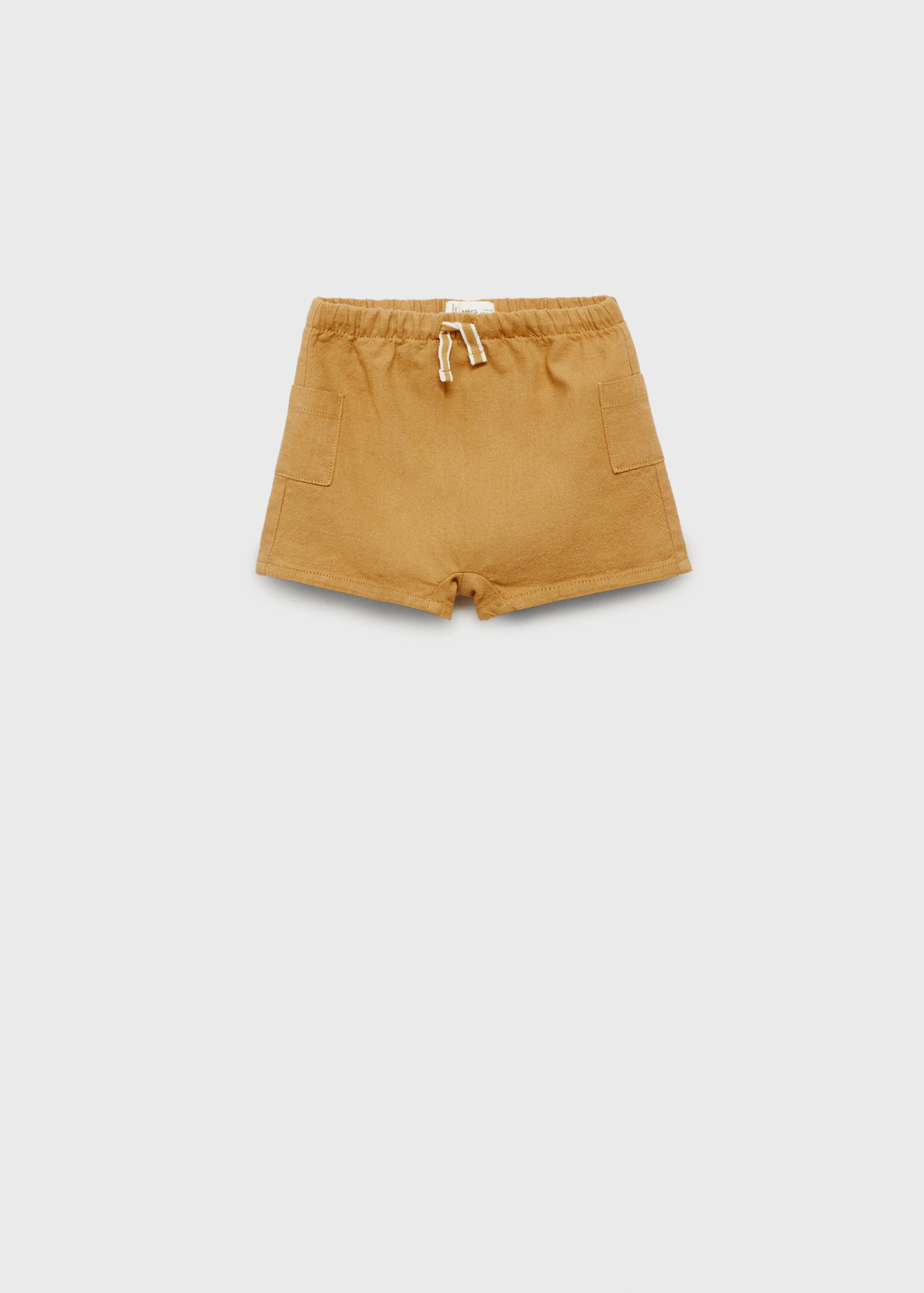 Shorts bomull linne - Artikel utan modell