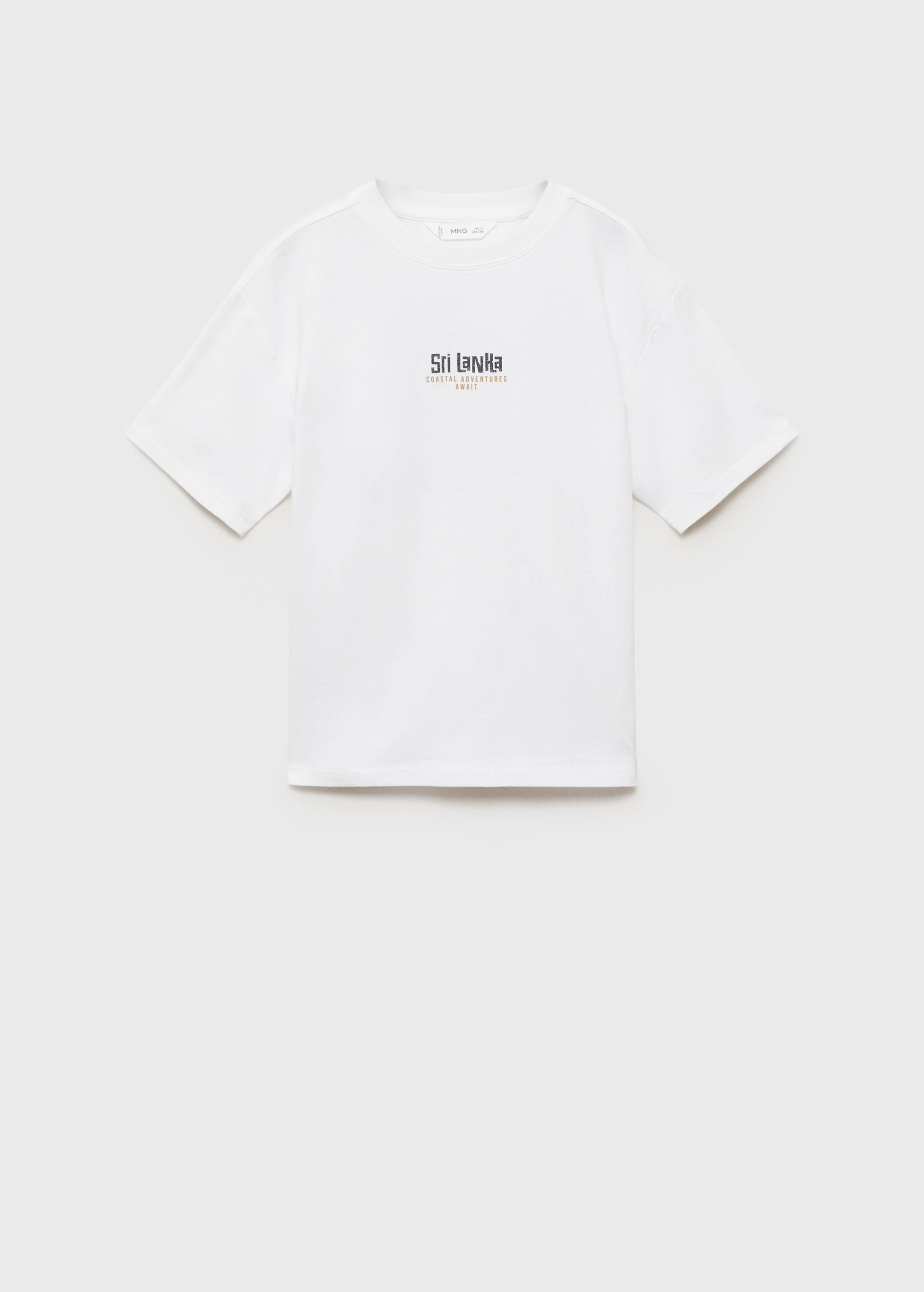 T-shirt en coton imprimé - Article sans modèle