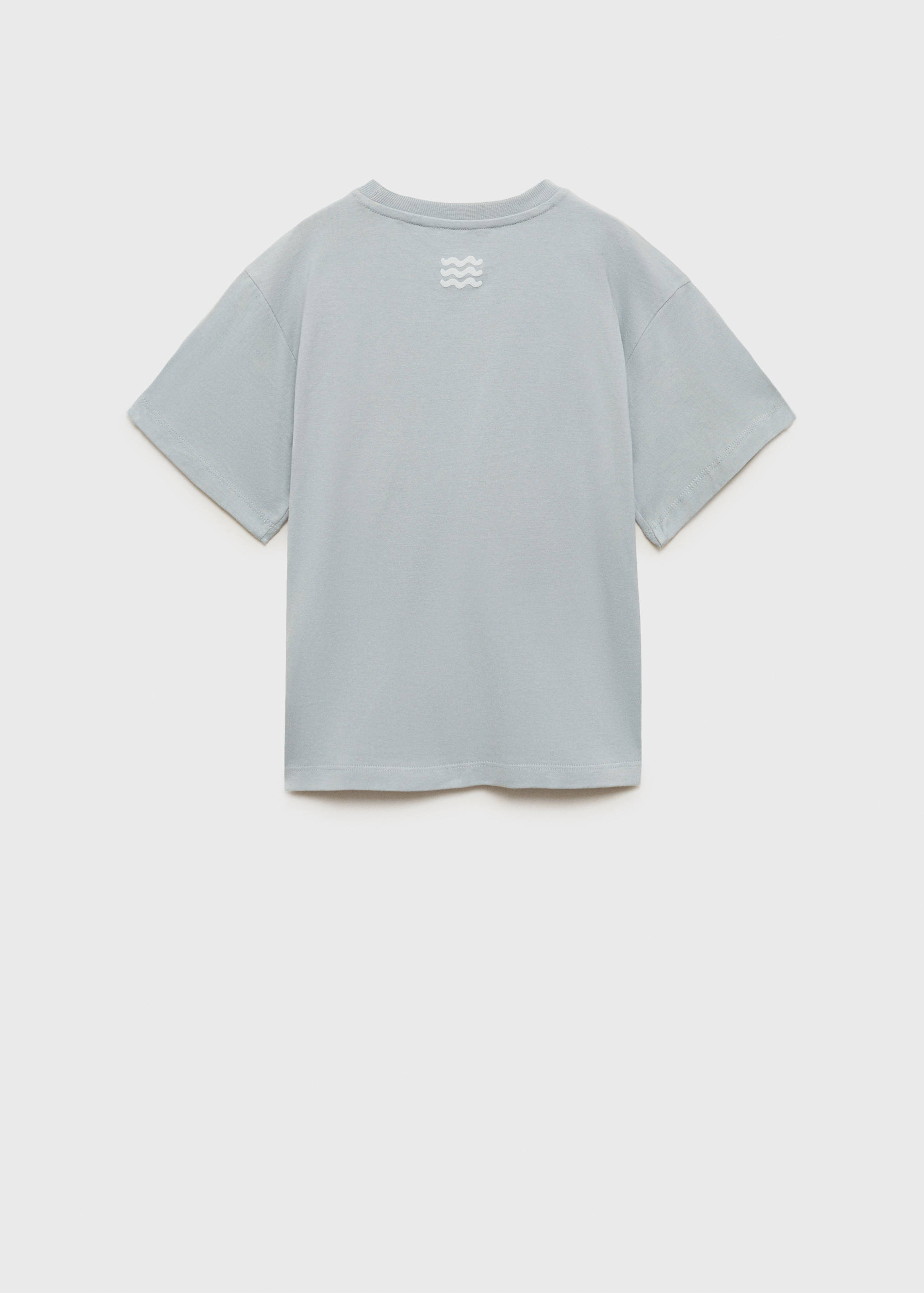 Surf printed t-shirt - Reverse of the article