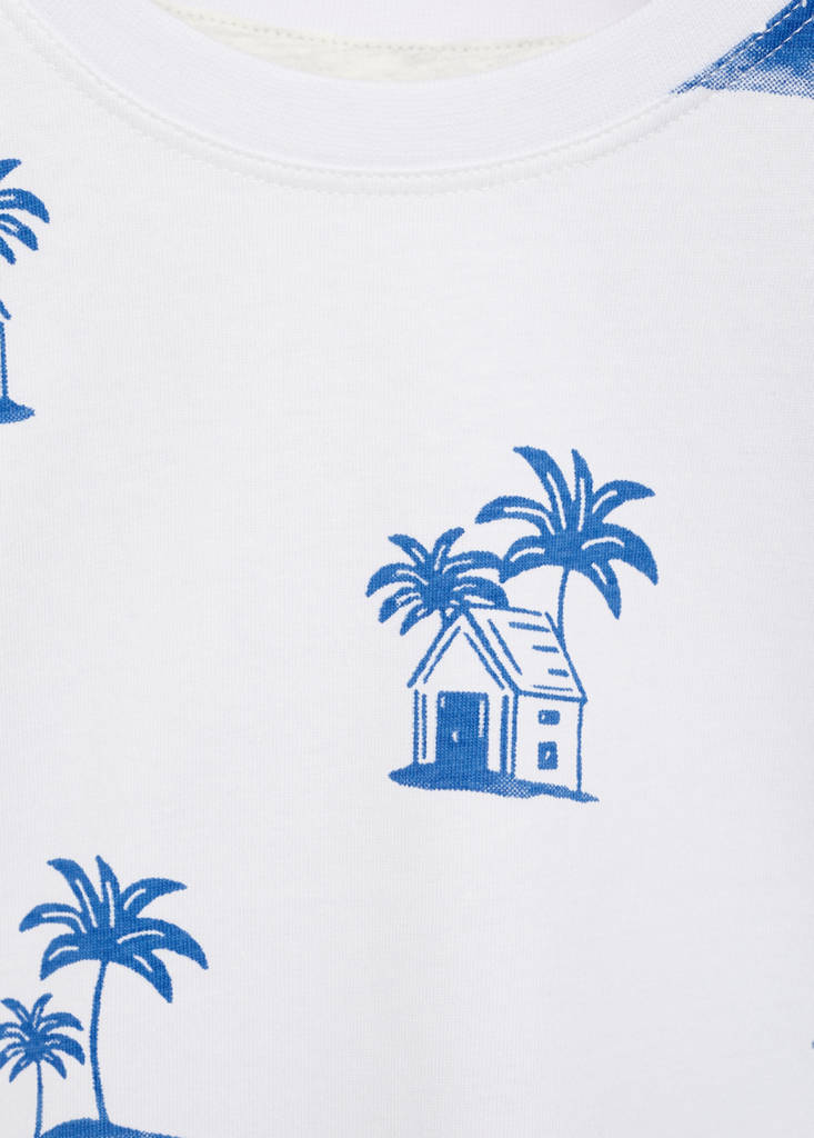 Palm print T-shirt — Off White