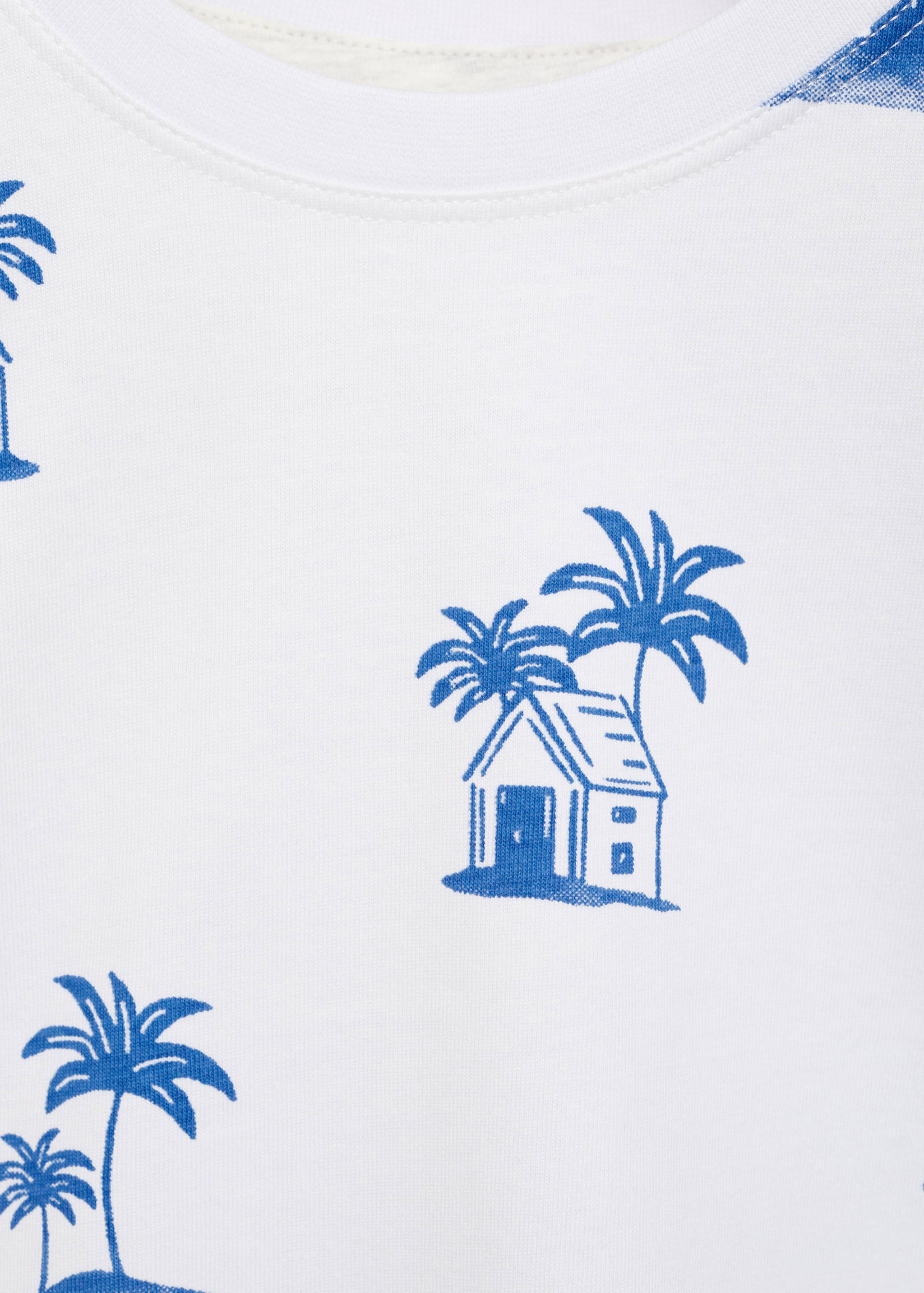 Palm print T-shirt - Details of the article 8