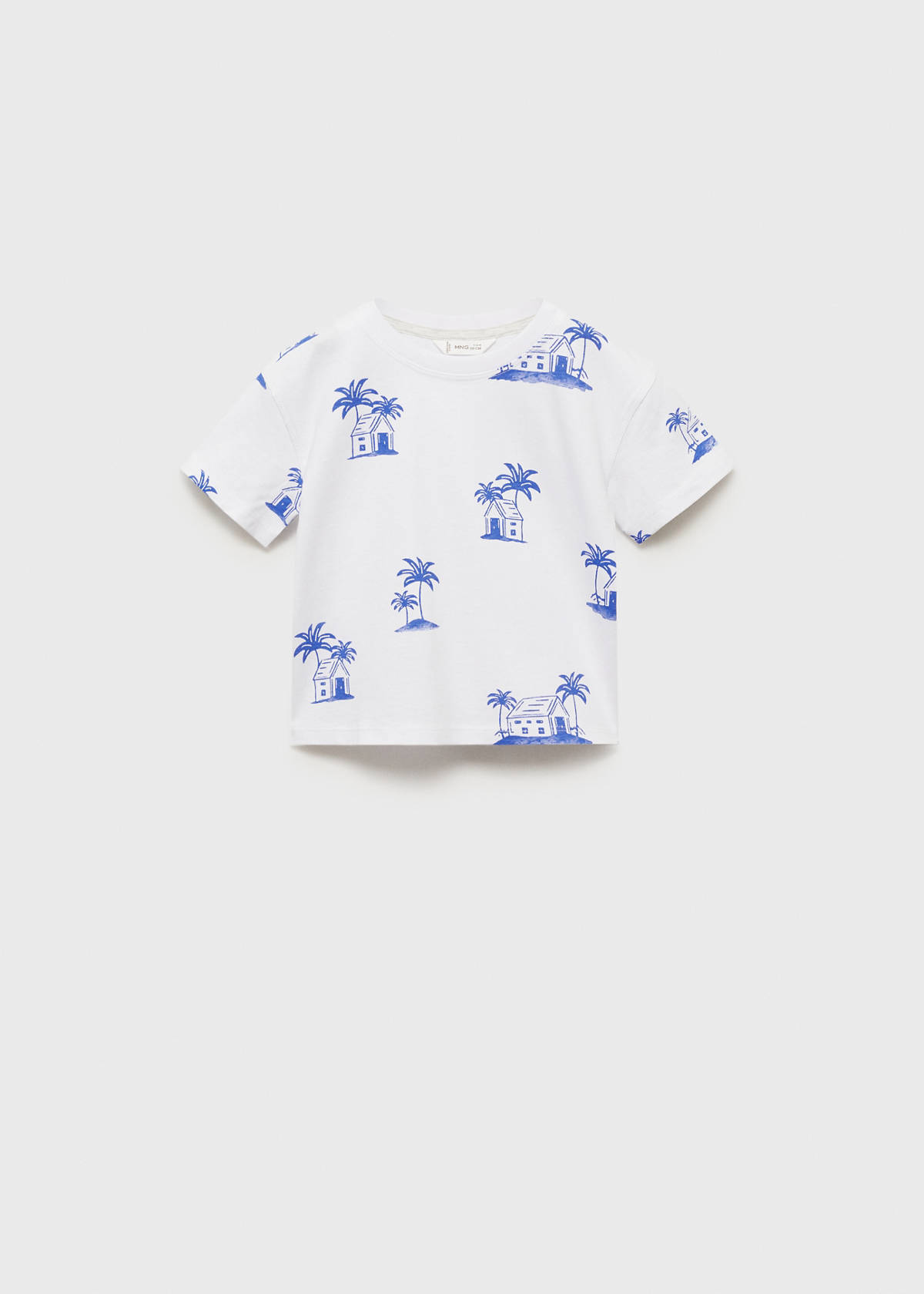 Palm print T-shirt — Off White