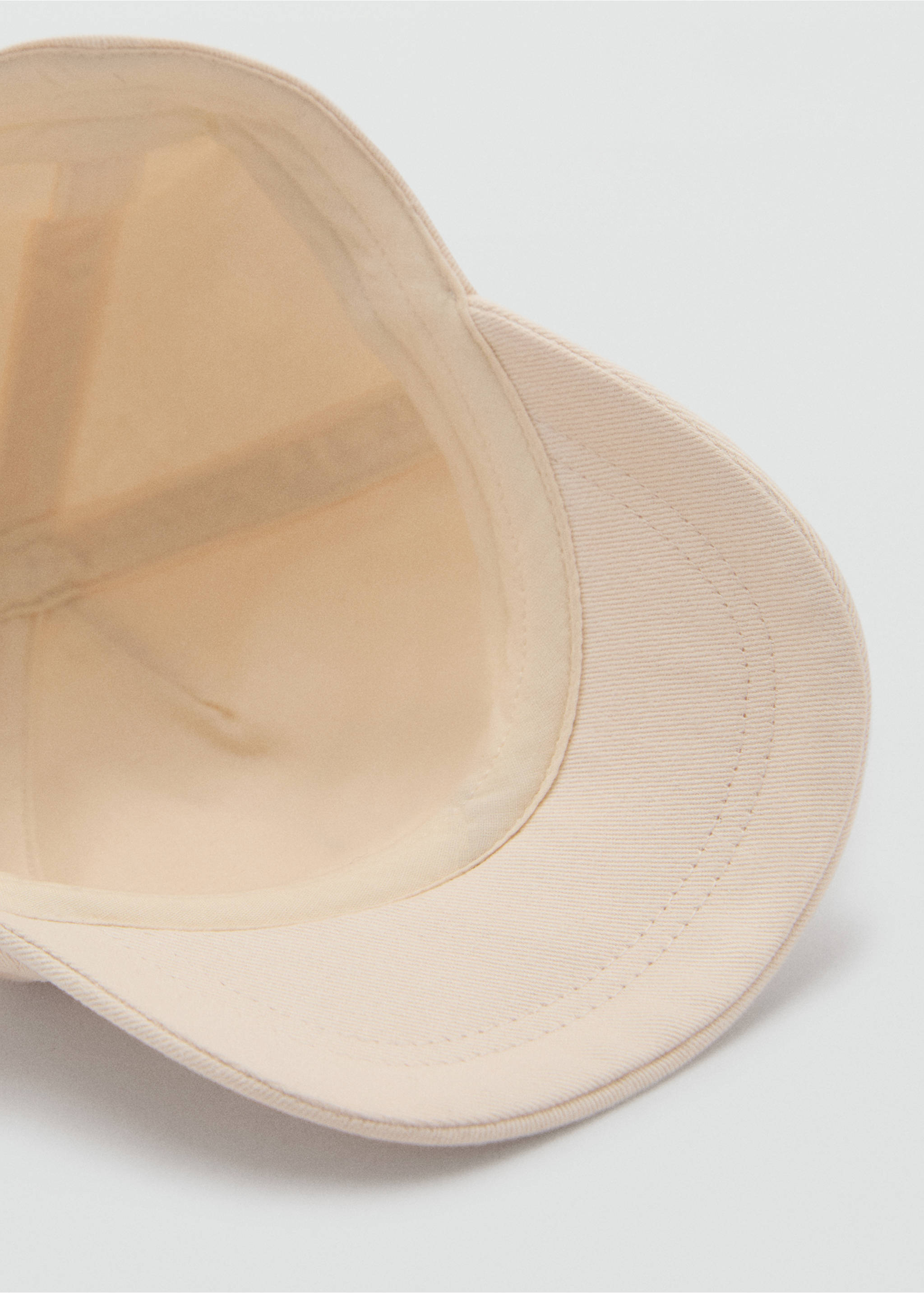 Casquette détail brodé - Détail de l'article 1, Sable. Ref: 87015974-00.
