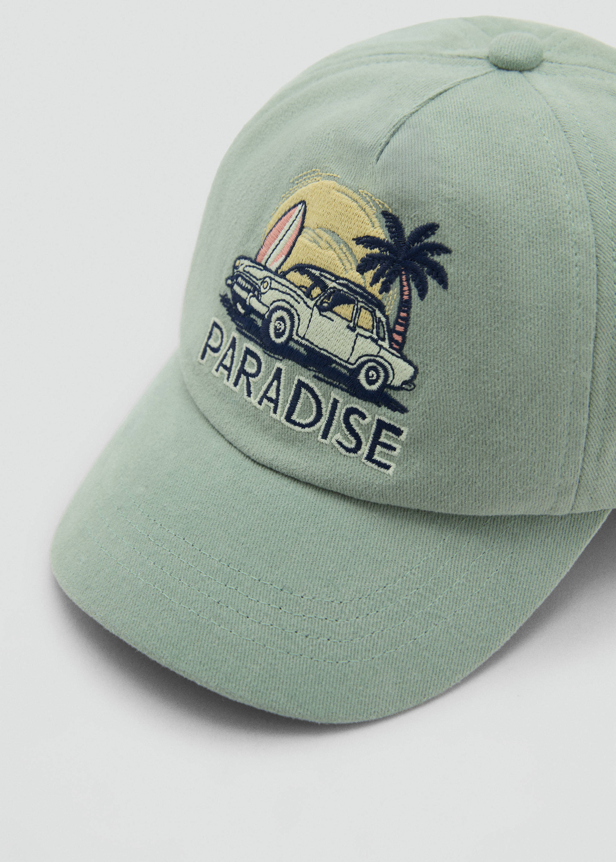 Gorra estampado tropical - Detalle del artículo 2