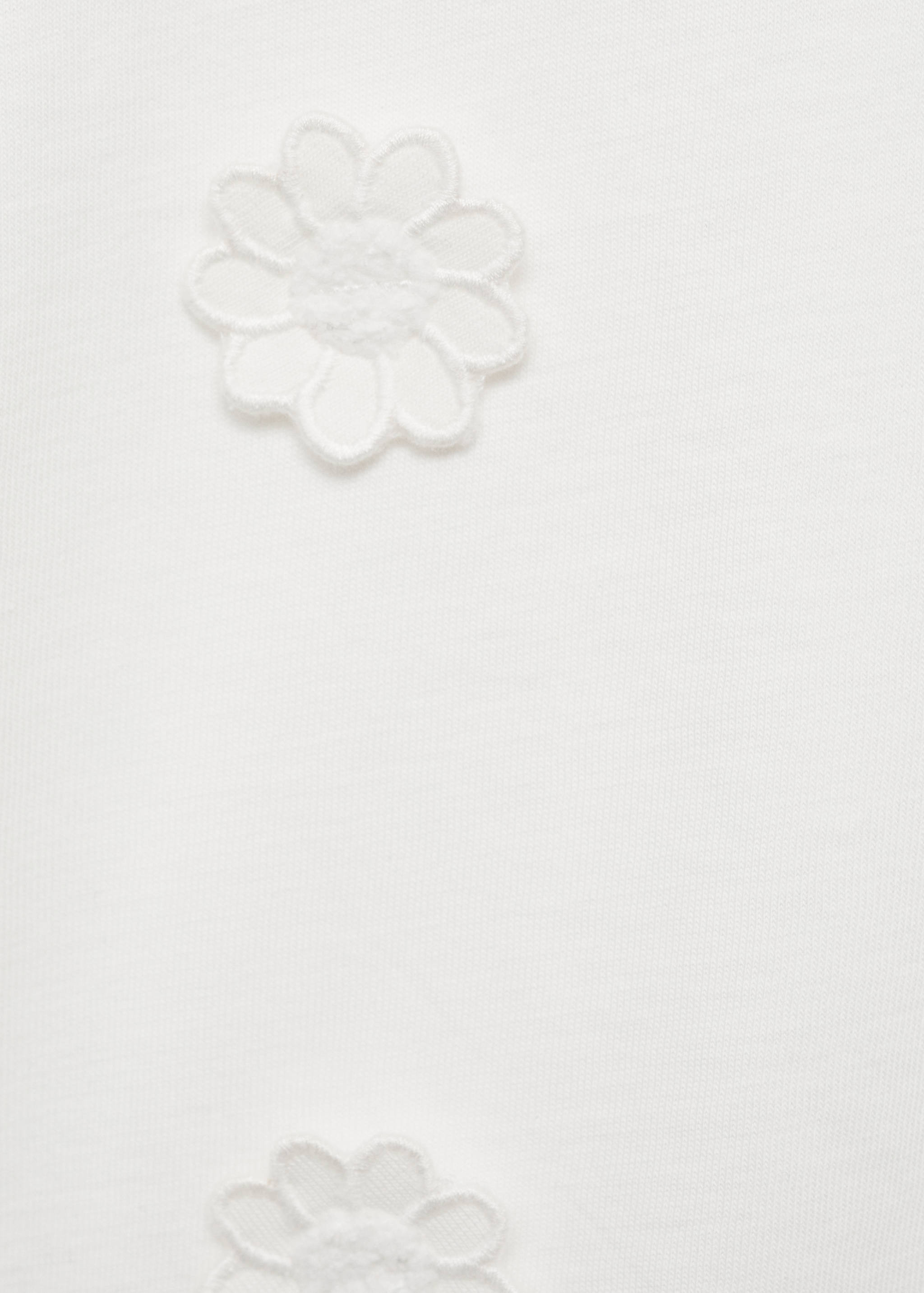 Floral cotton t-shirt - Details of the article 8