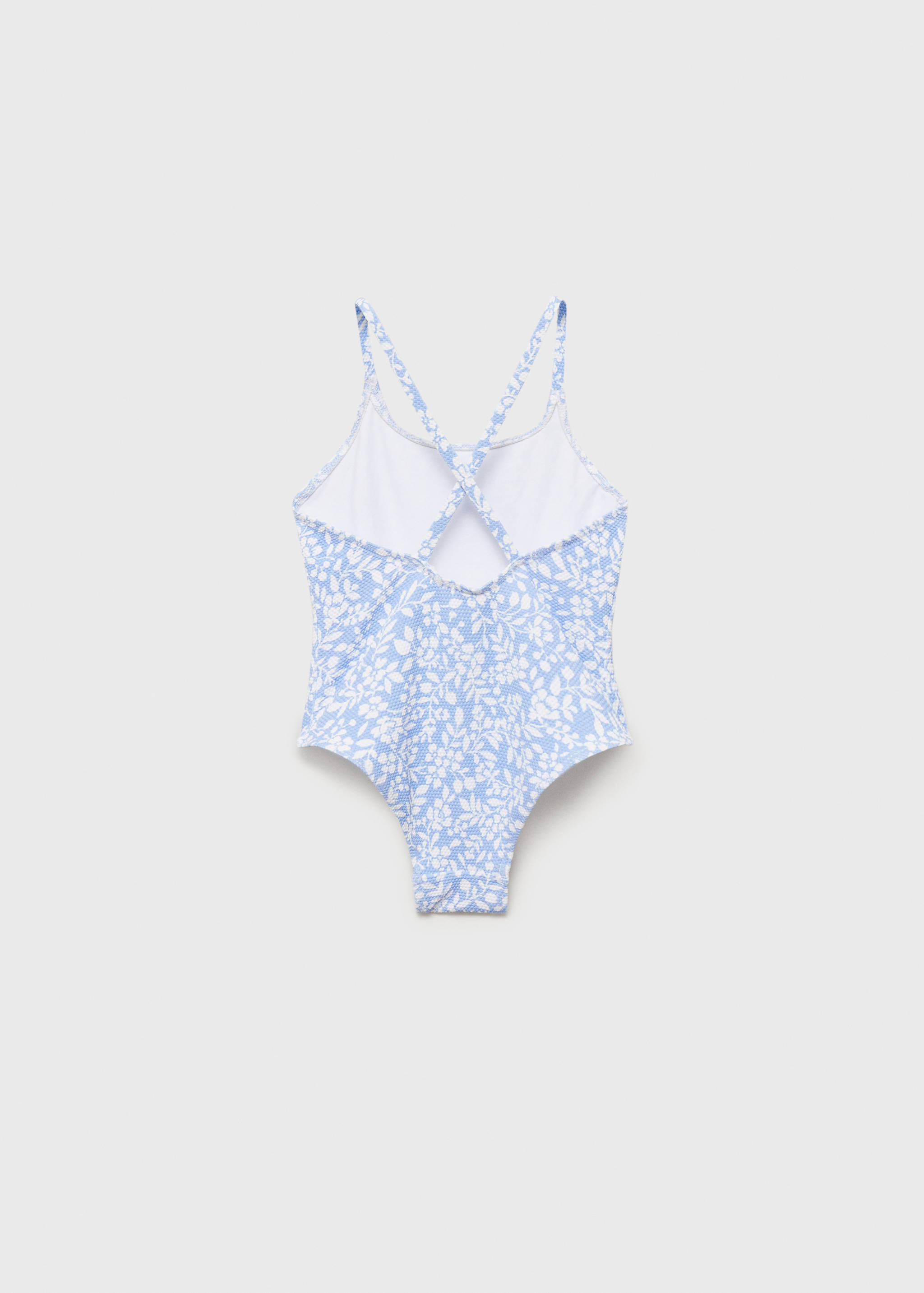 Floral print swimsuit - Reverse of the article