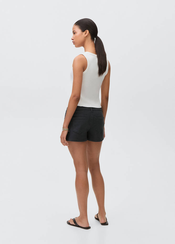 Low-waist shorts — Dark Navy