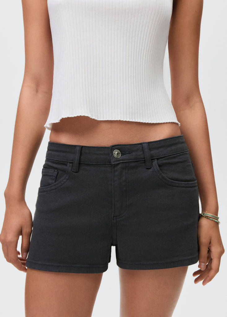 Low-waist shorts — Dark Navy