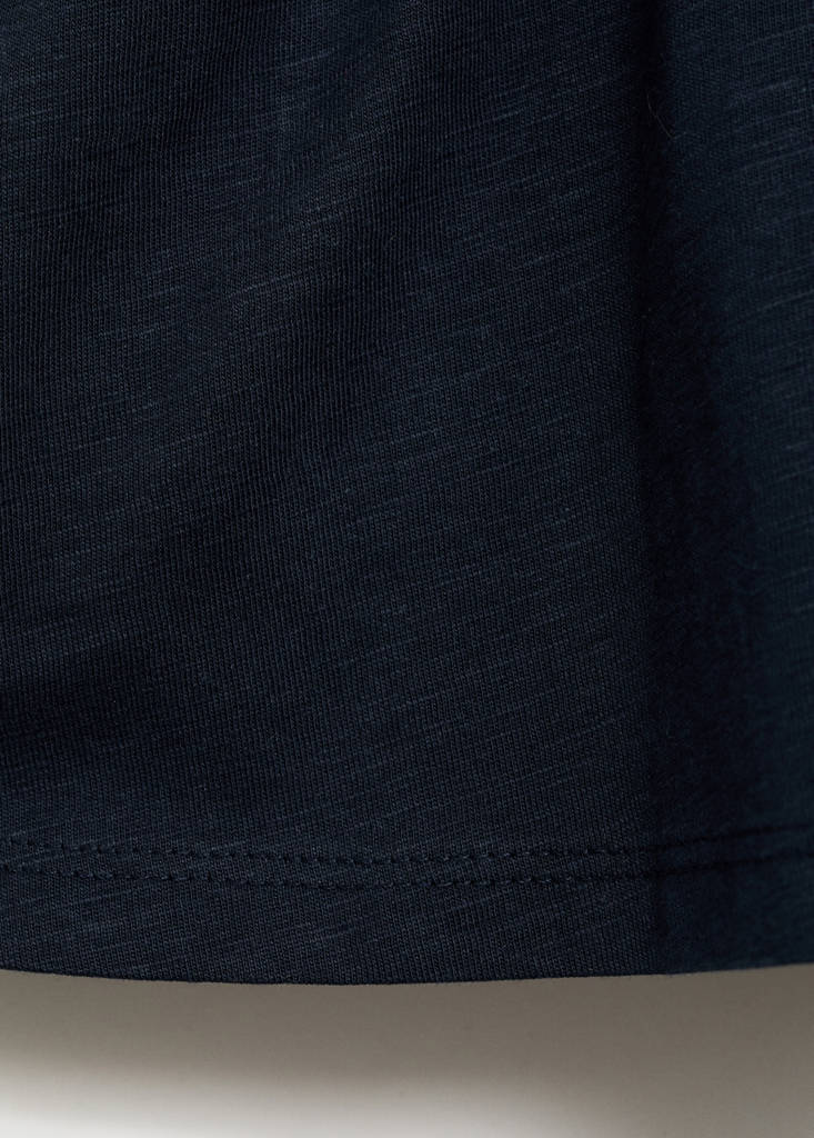 Ruffled top — Dark Navy