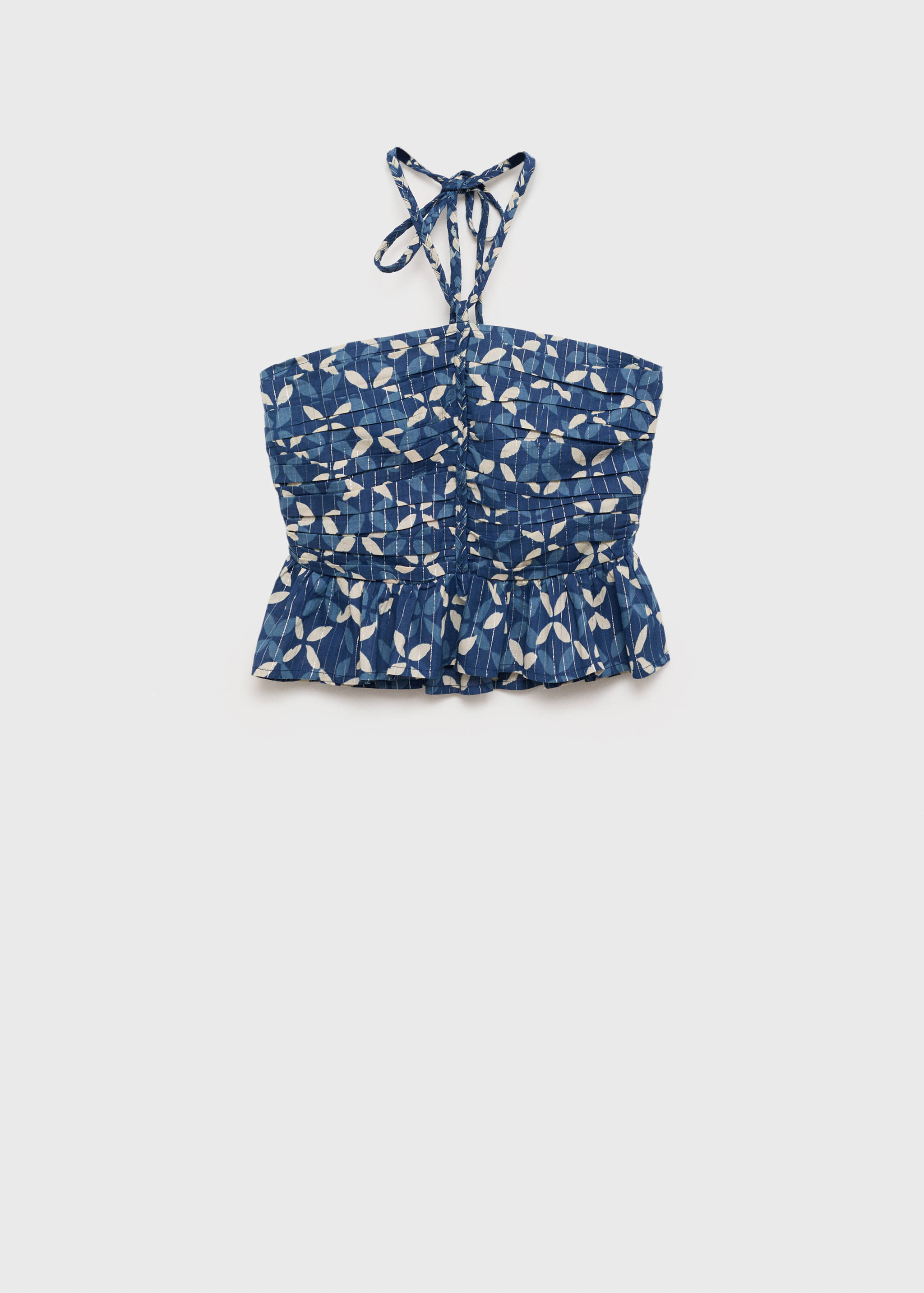 Top froncé volant - Article sans modèle