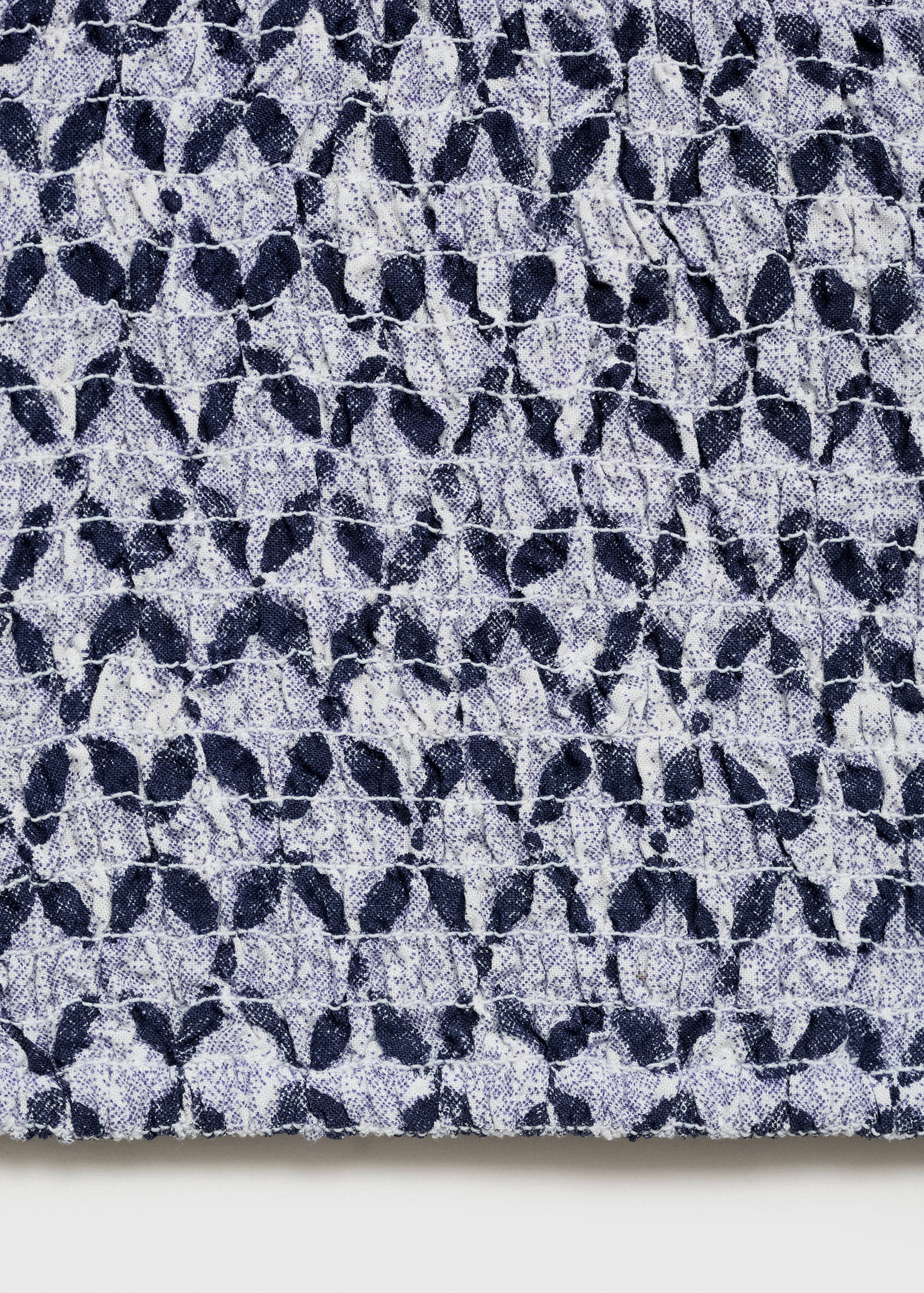 Top assimétrico estampado - Pormenor do artigo 0