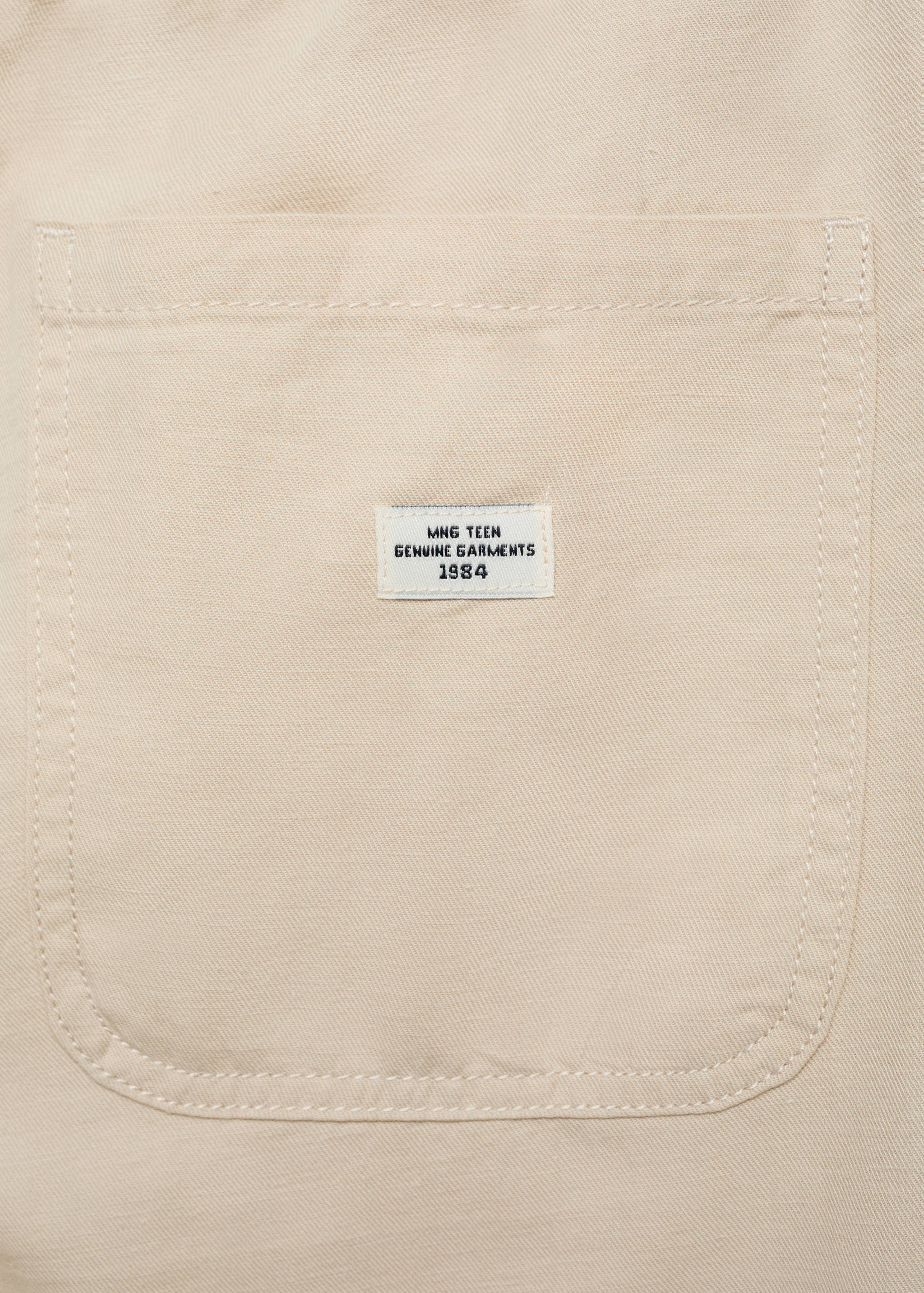 Linen jogger trousers - Details of the article 0