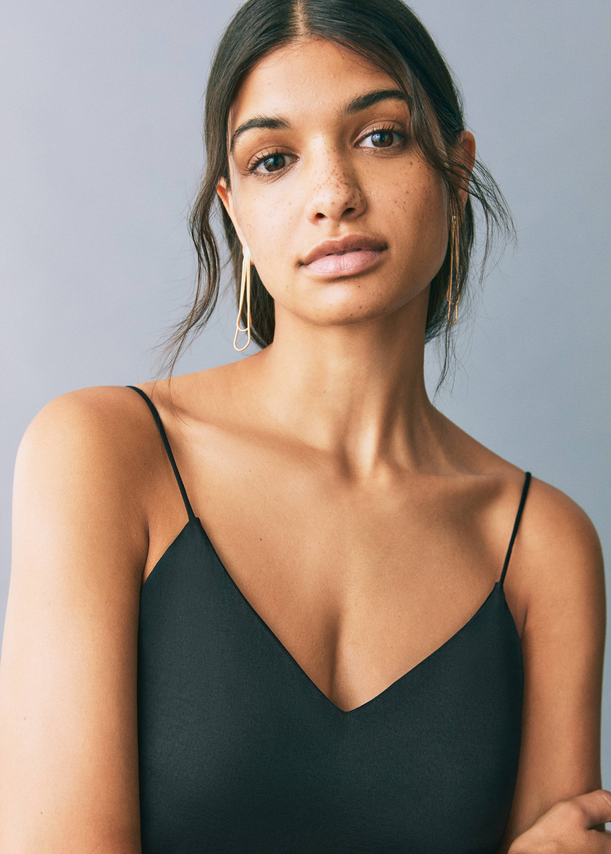 Vestido de alças comprido - Pormenor do artigo 1