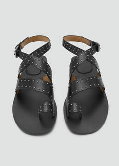 Studded sandals — Black 4