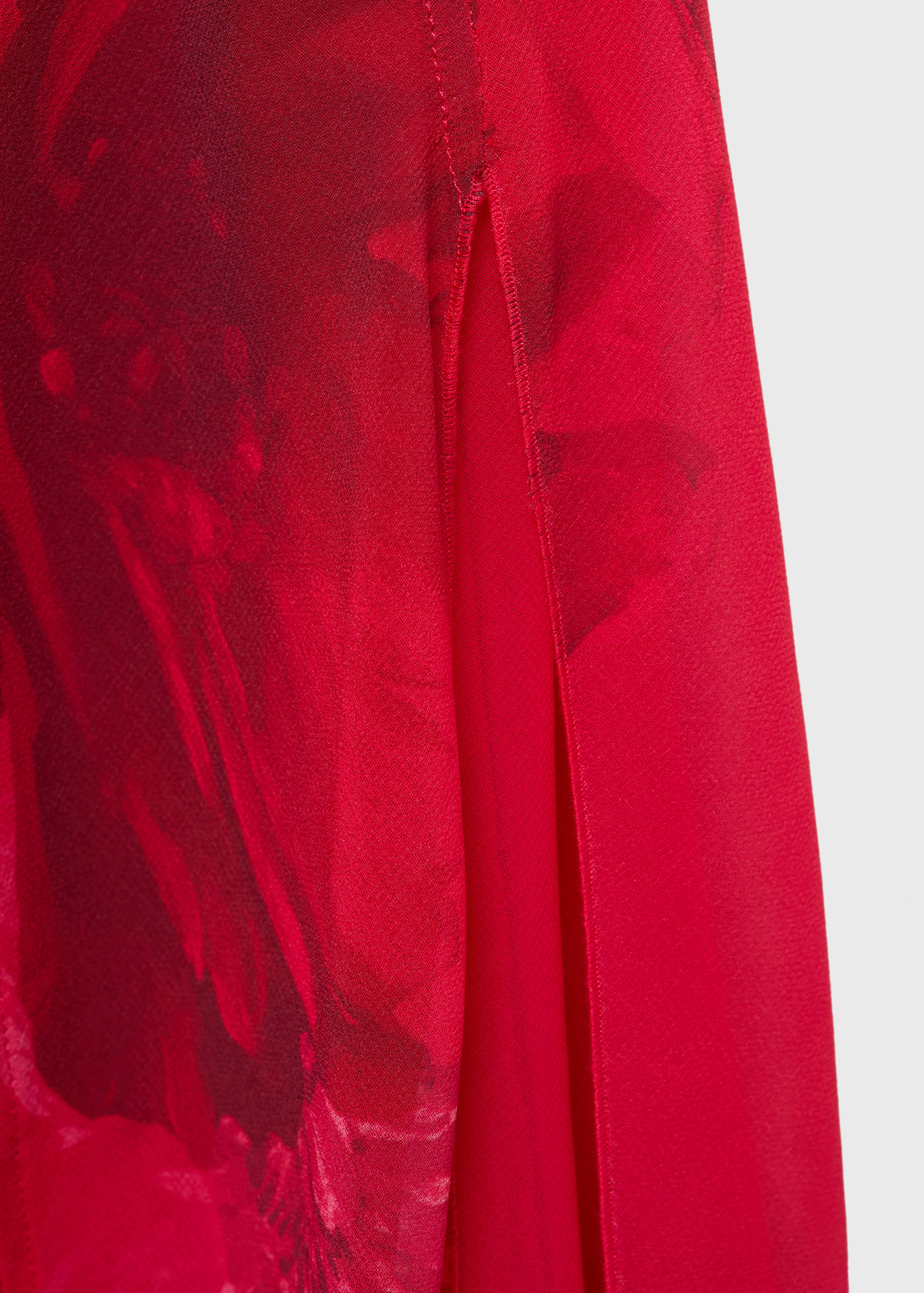 Φόρεμα ασύμμετρο φλοράλ - Λεπτομέρεια του προϊόντος 0