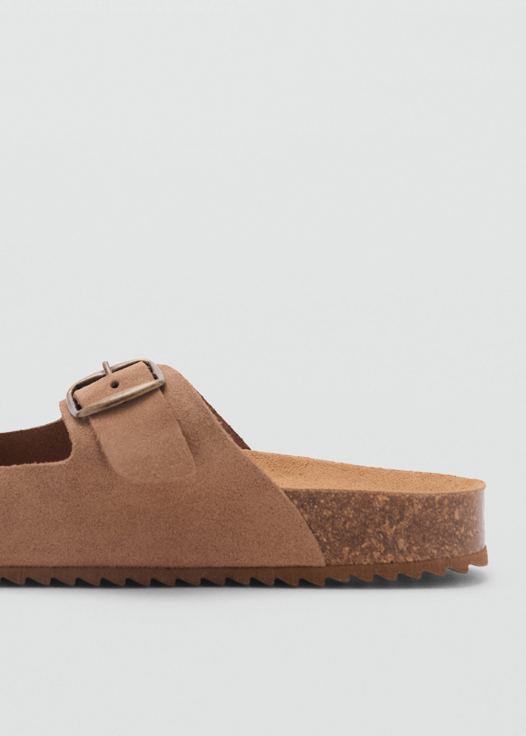 Buckles leather sandal - Details of the article 1