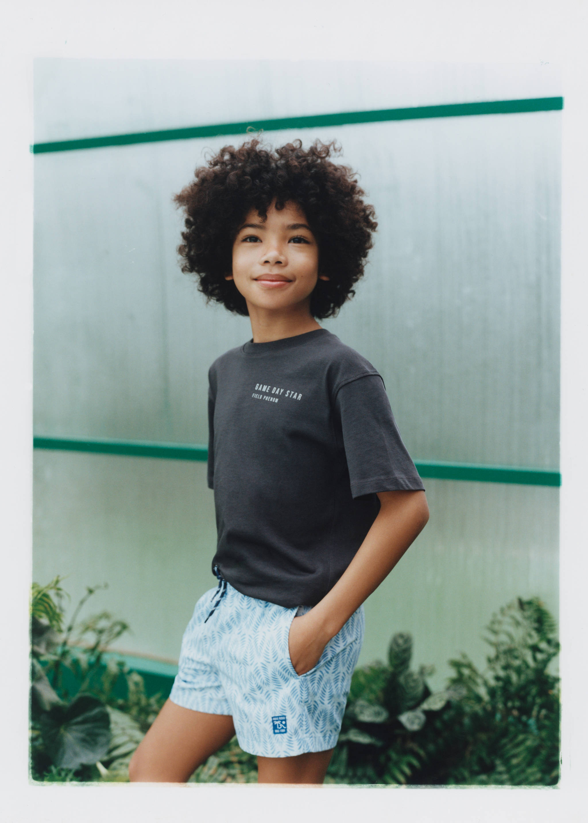 Printed swimming trunks - Details of the article 5