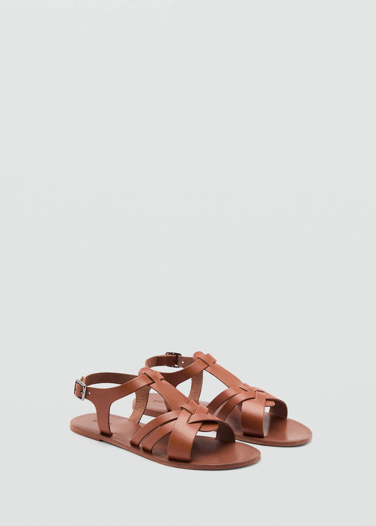 Leather straps sandals — Leather
