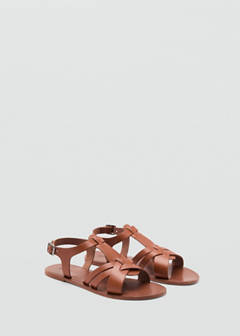 Leather straps sandals — Leather 3