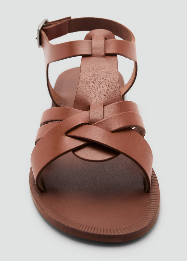 Leather straps sandals — Leather