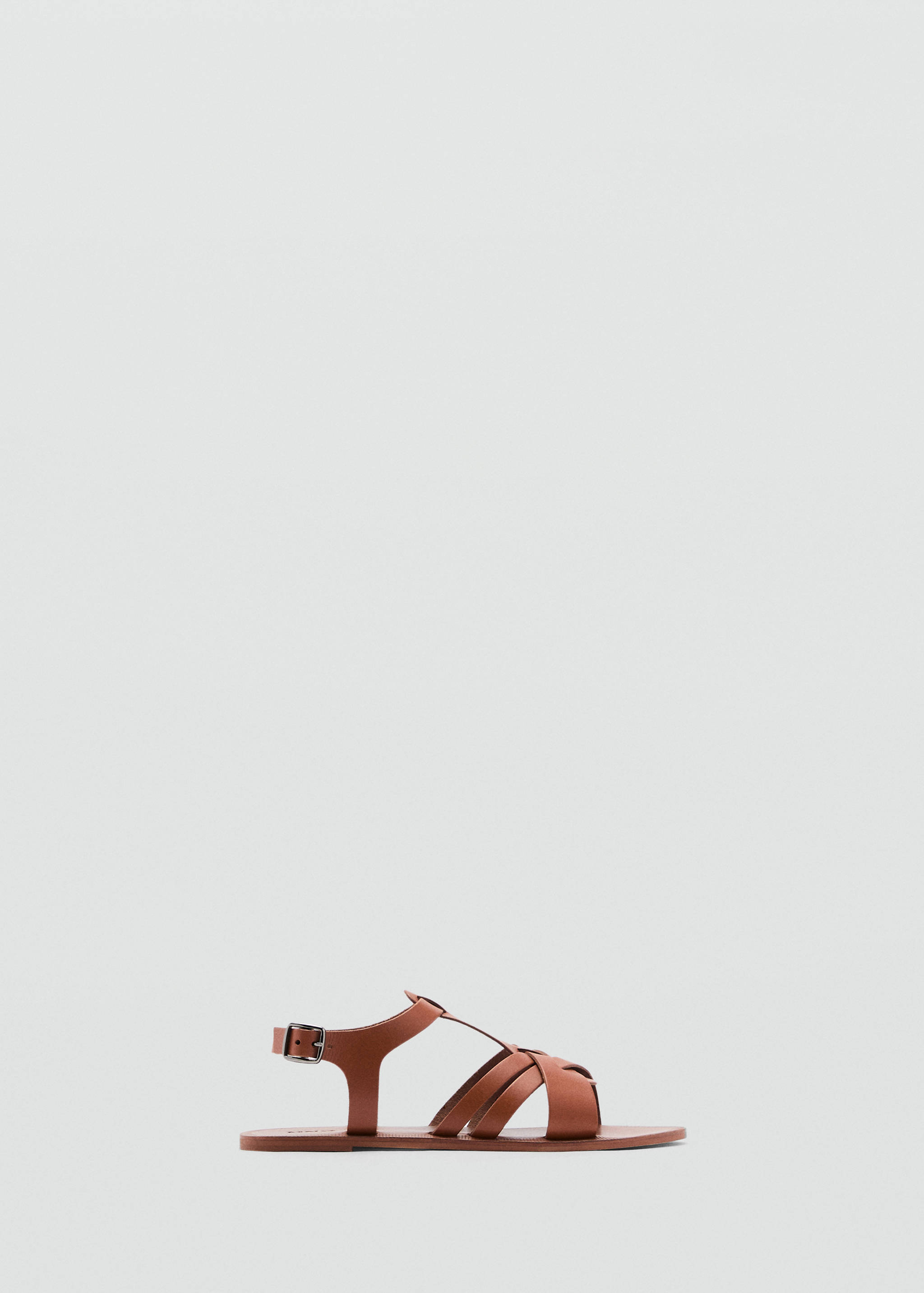 Leather straps sandals - Article without model