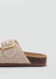 Textured sandals with buckle — Off White 4