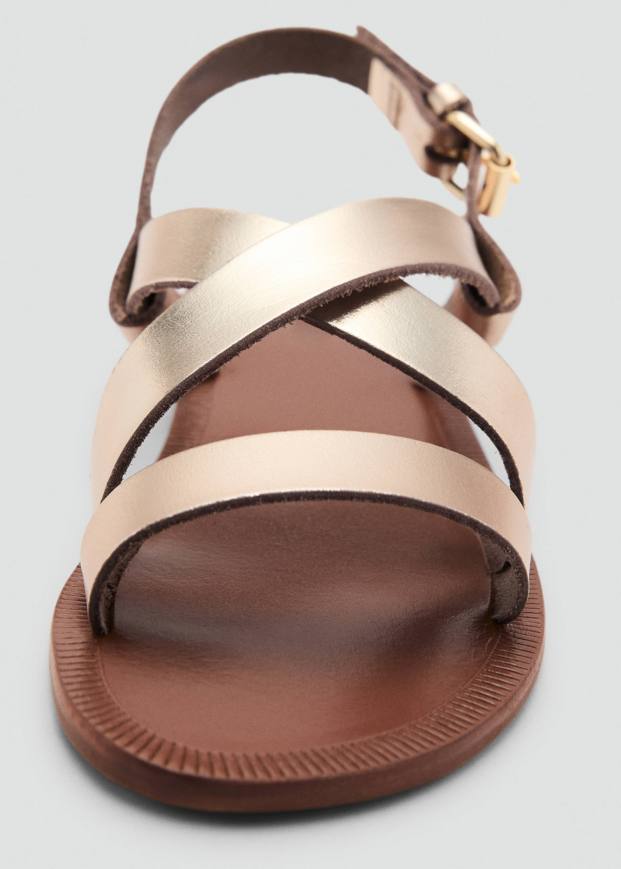 Metallic straps sandals - Details of the article 3