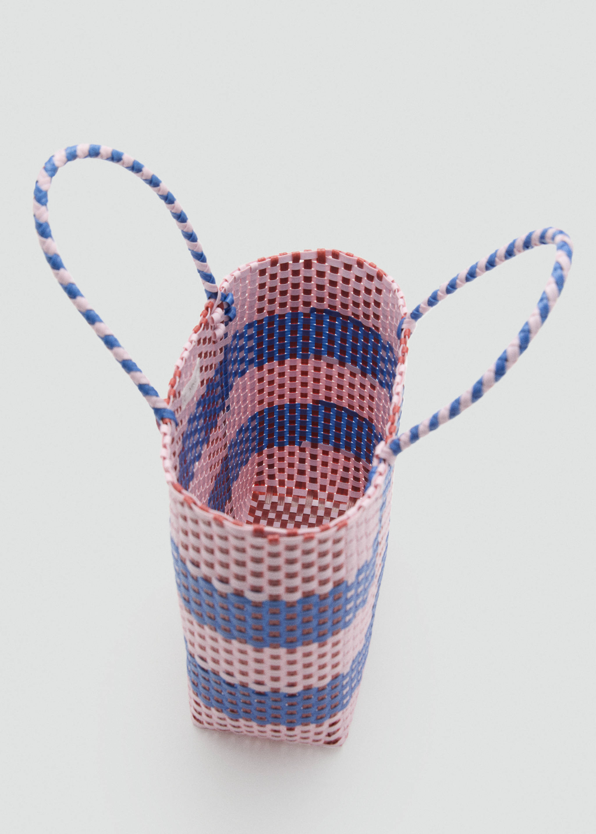 Knitted basket bag - Details of the article 1