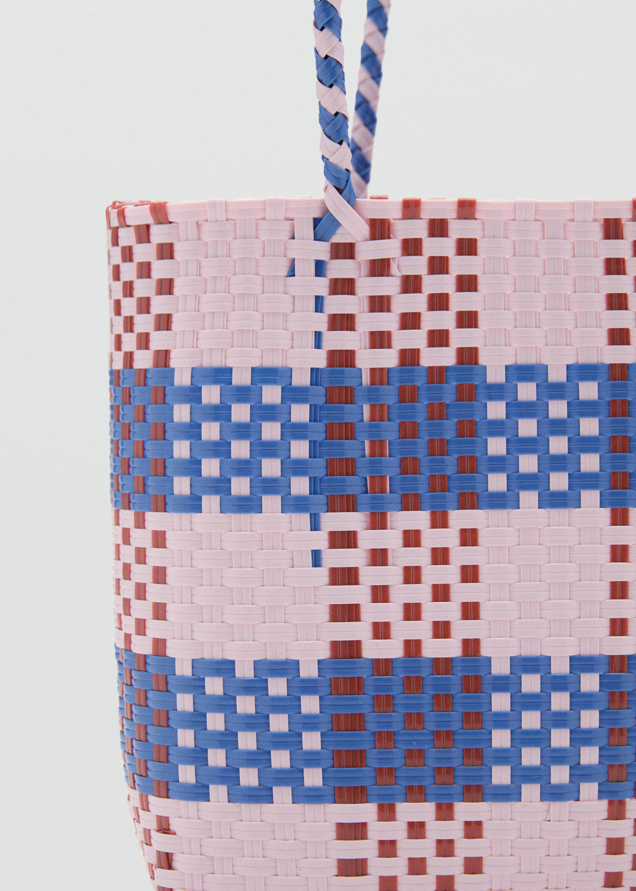 Knitted basket bag - Details of the article 2