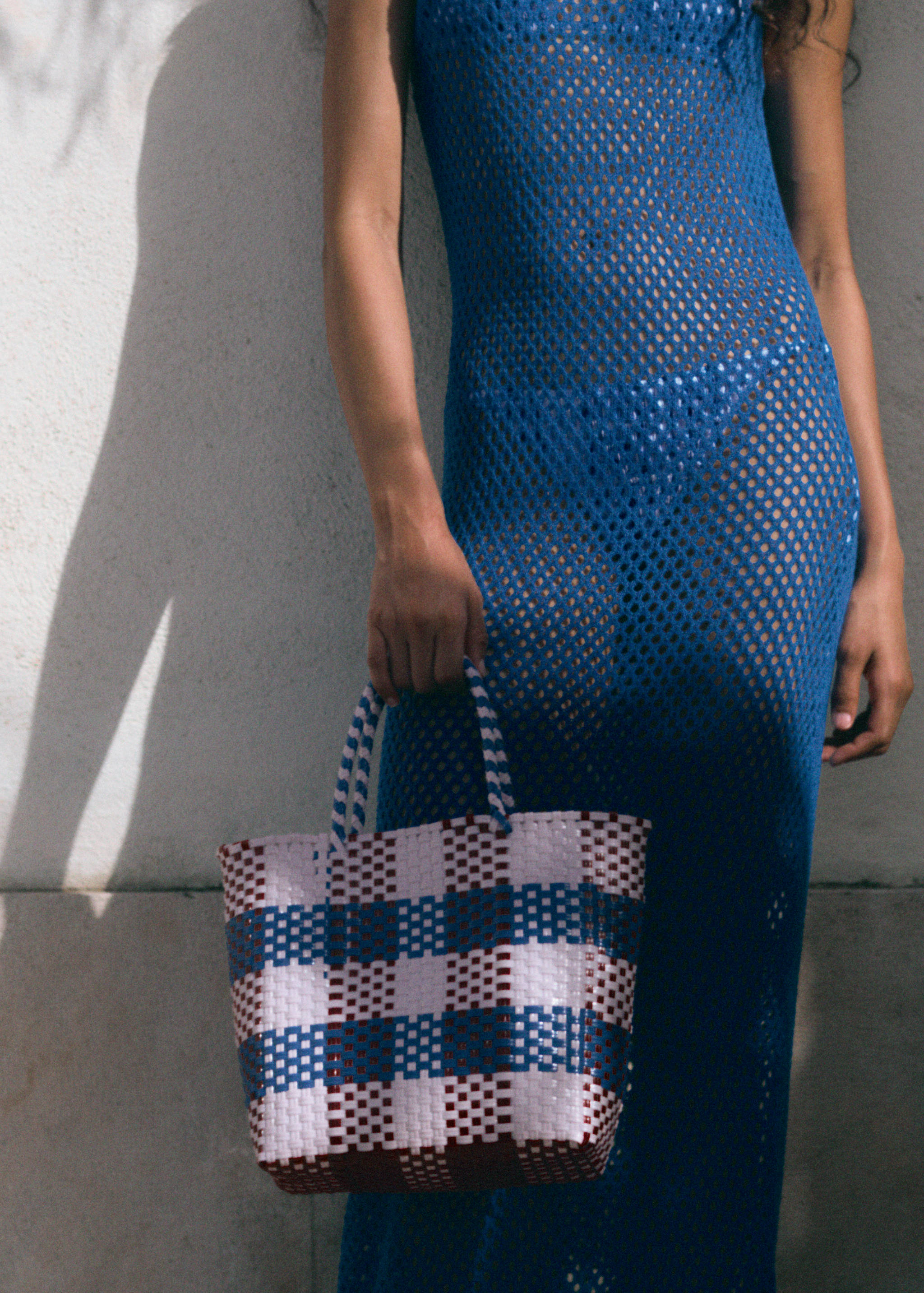 Knitted basket bag - Details of the article 9