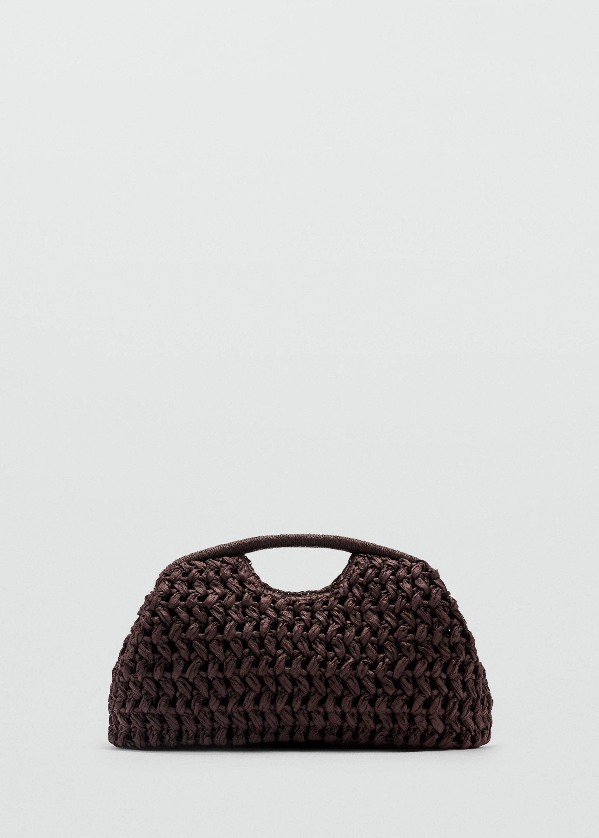 Natural fiber clutch bag - Article without model
