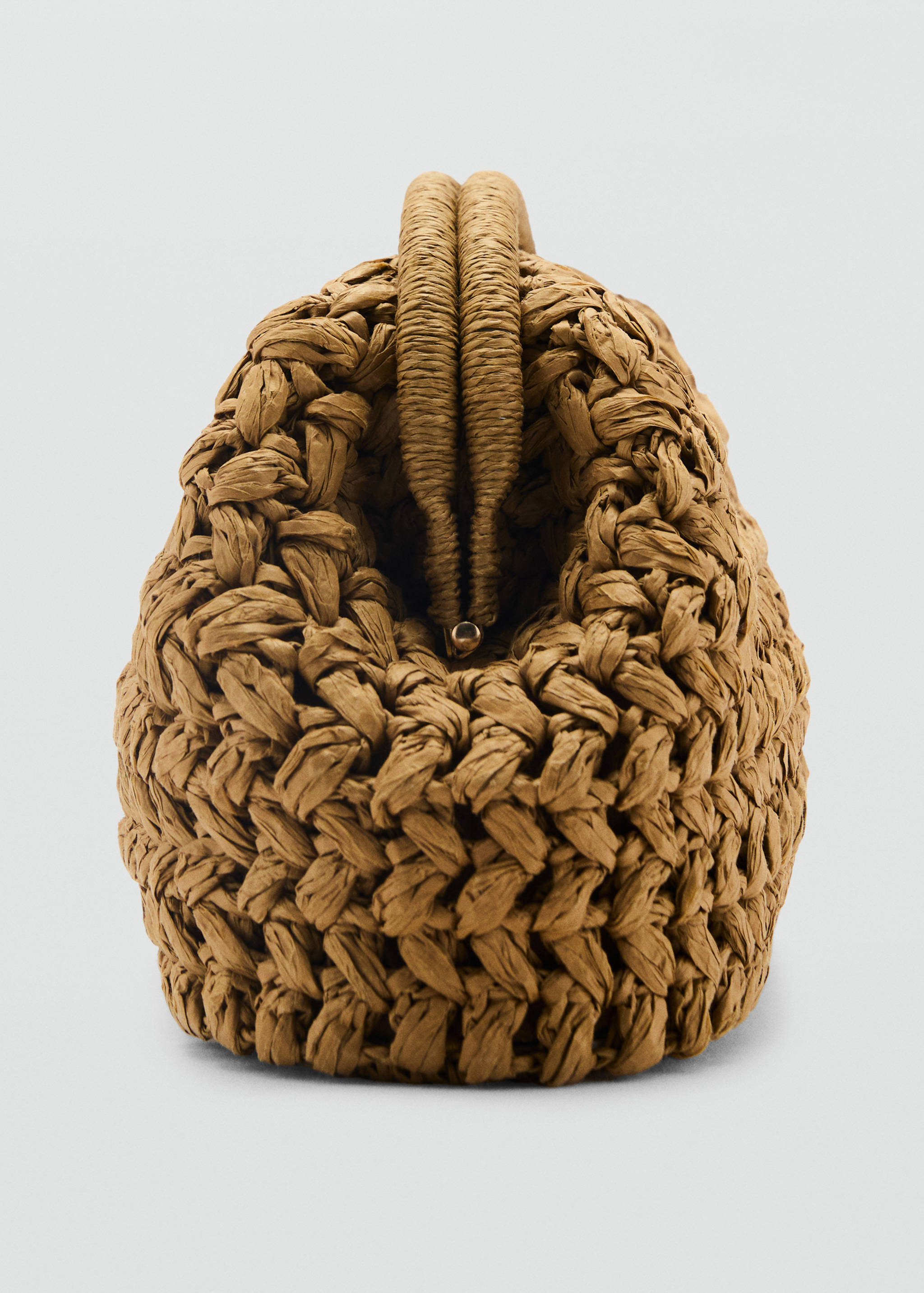 Natural fiber clutch bag - Details of the article 2