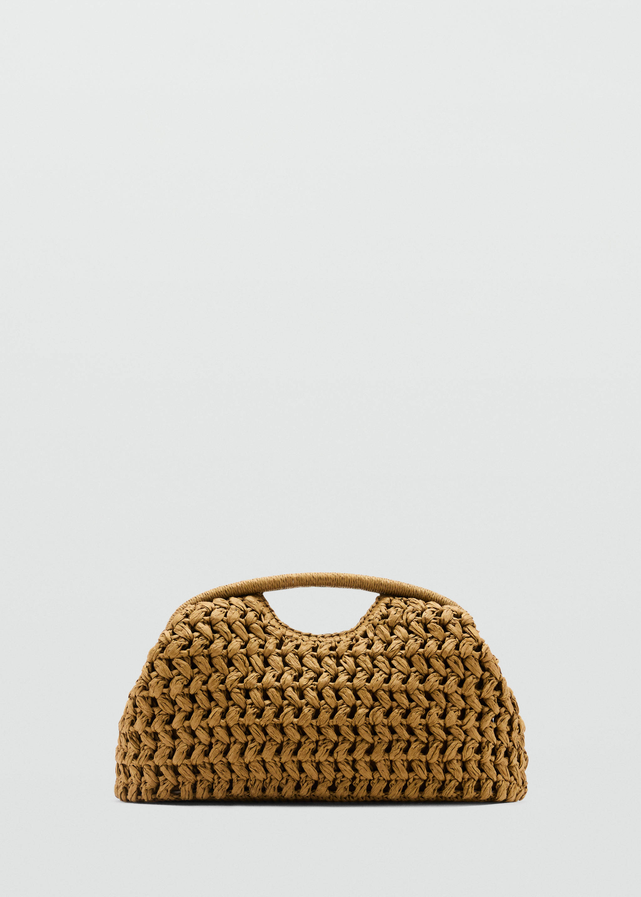 Clutch-Tasche aus Naturfaser - Artikel ohne Model