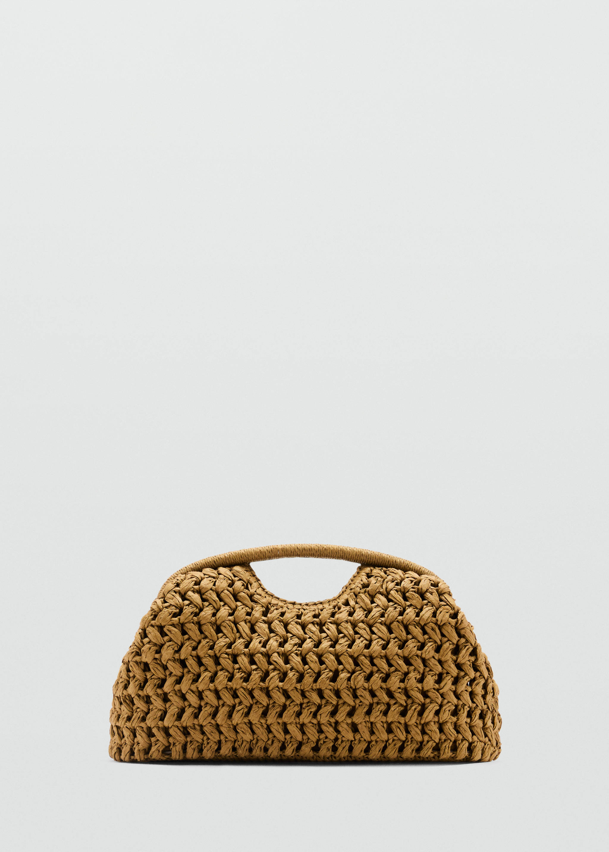 Natural fiber clutch bag - Article without model