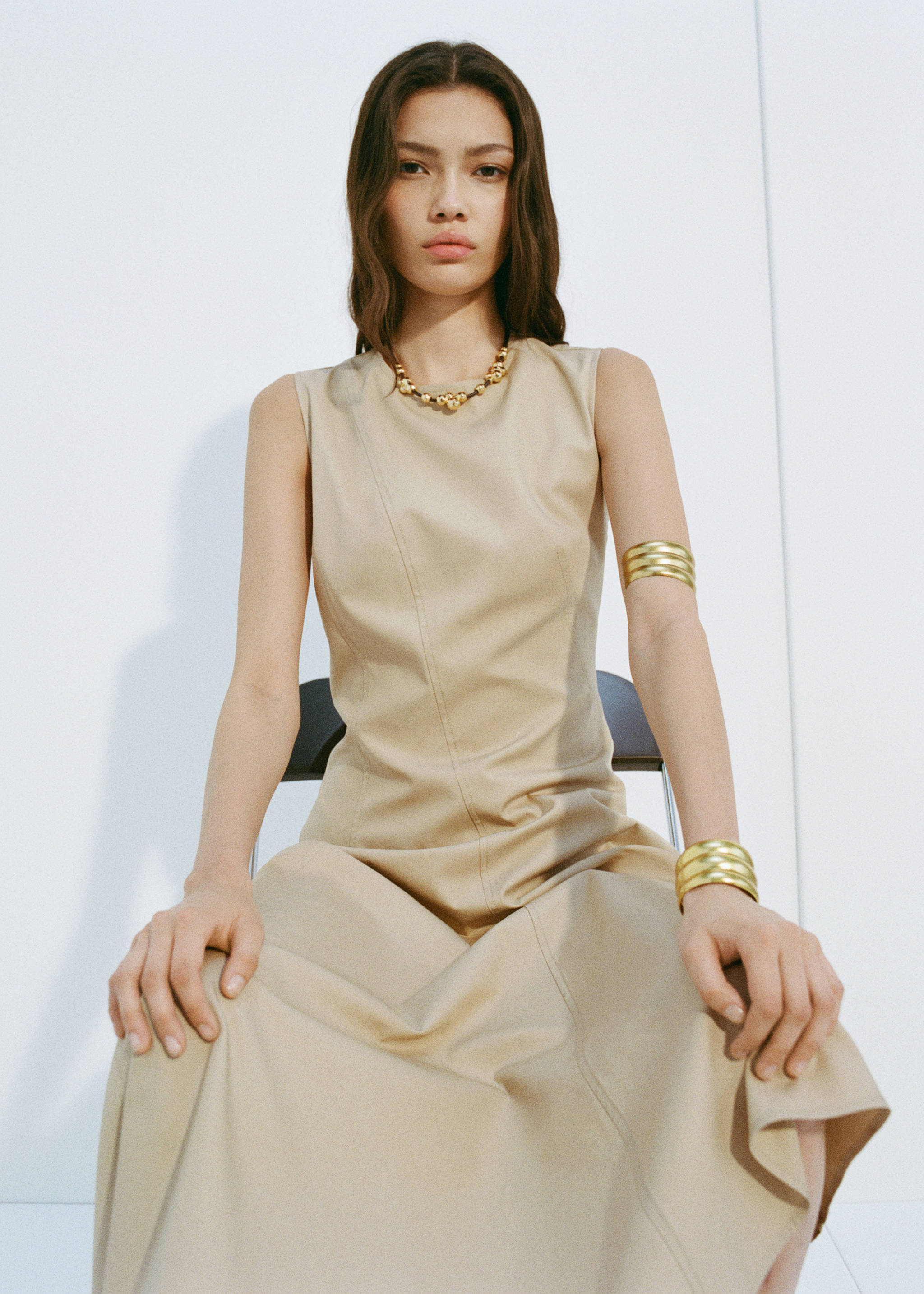 فستان إيفازيه غير متماثل - تفاصيل المنتج 6