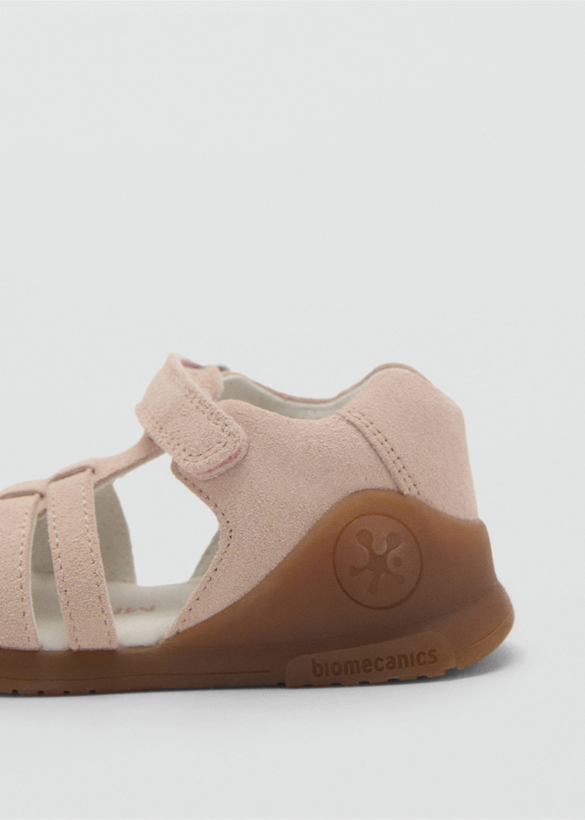 Sandalia piel biomecanics - Detalle del artículo 1, Rosa pastel. Ref: 87017170-00.