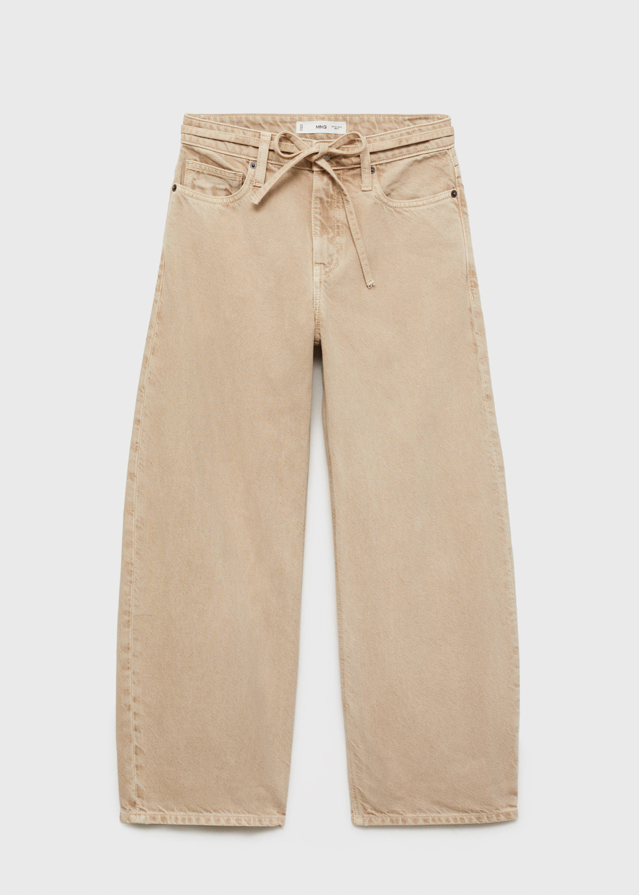 Balloon-Jeans mit Gürtel - Artikel ohne Model