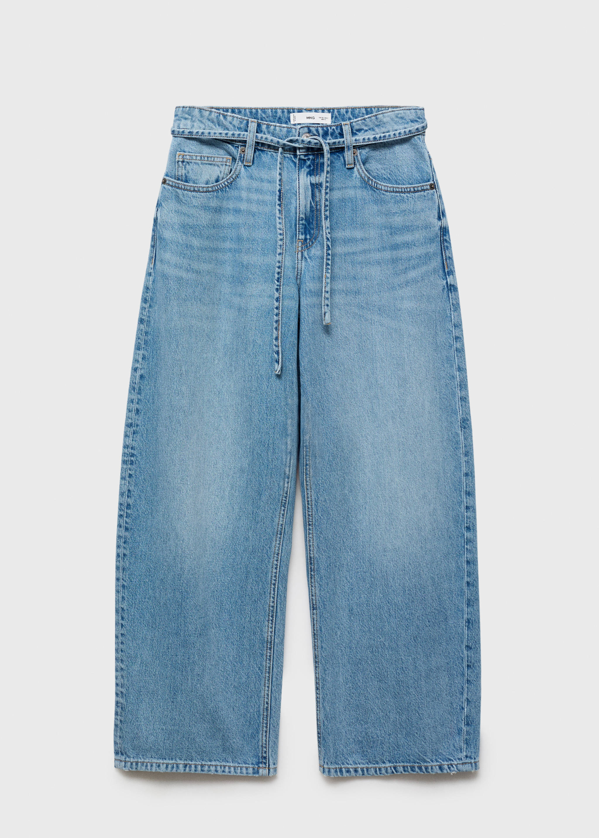 Jeans balloon cinturón - Artículo sin modelo