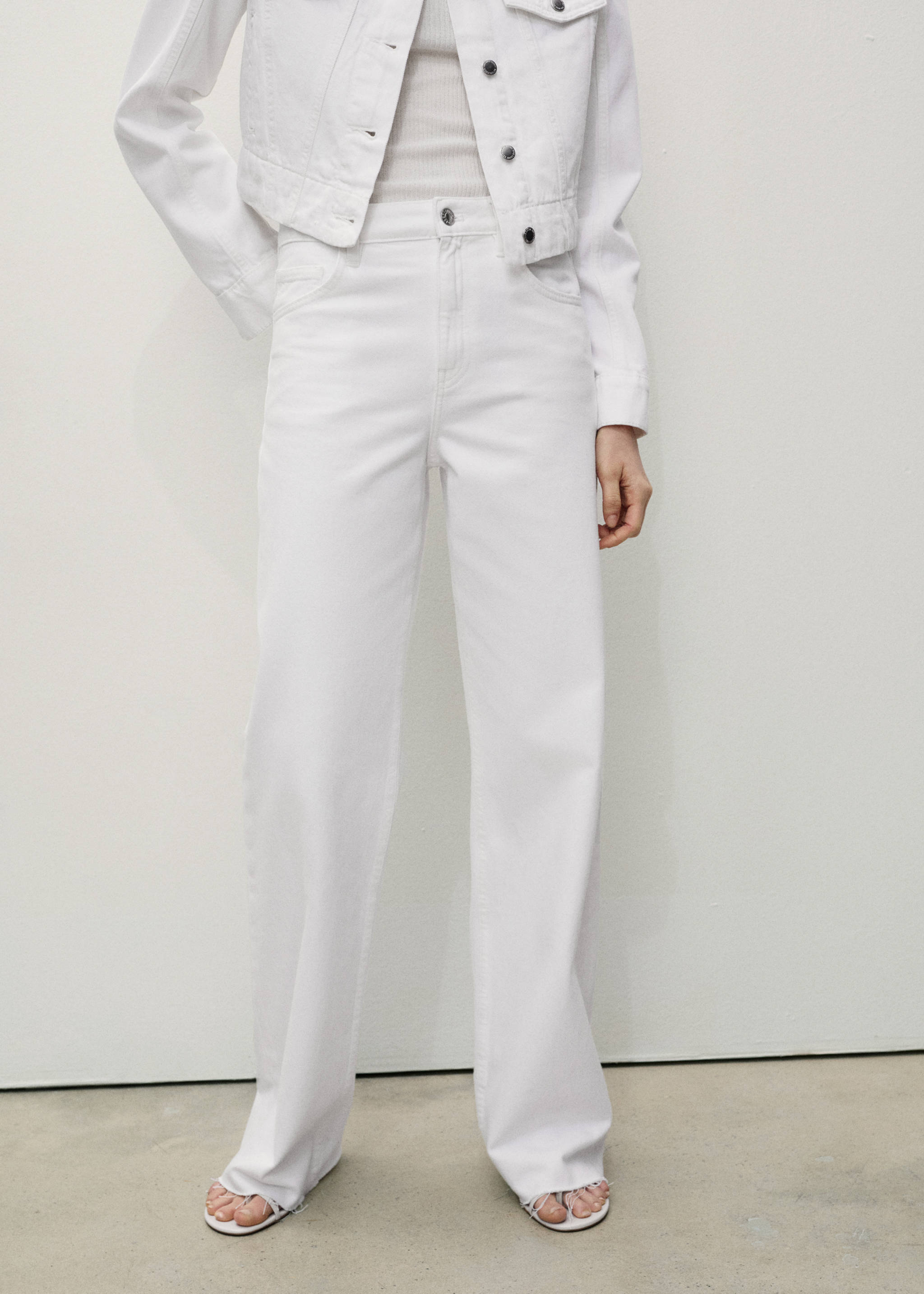 Danila high-waisted wide leg jeans - Medium plane