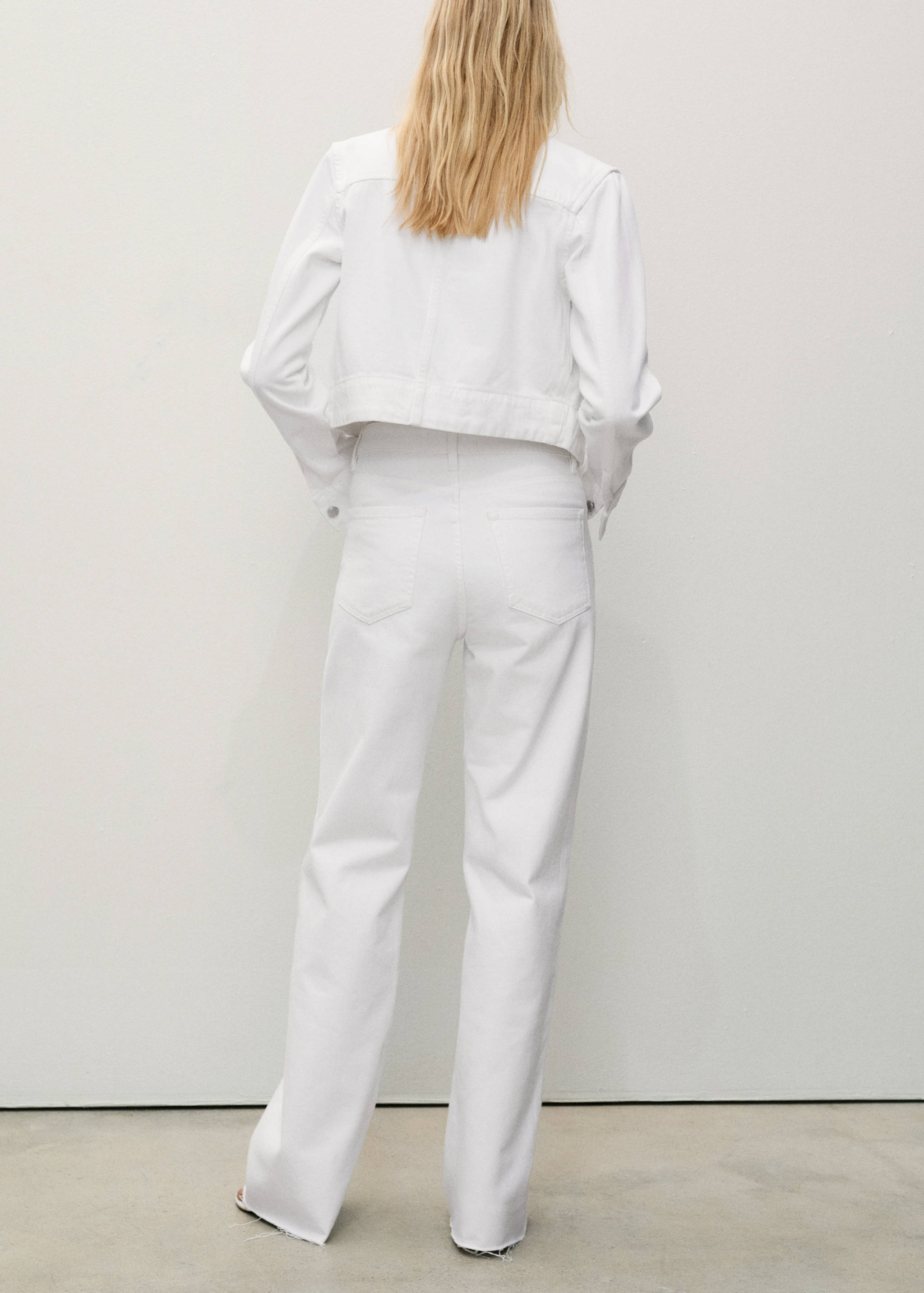 Danila high-waisted wide leg jeans - Reverse of the article